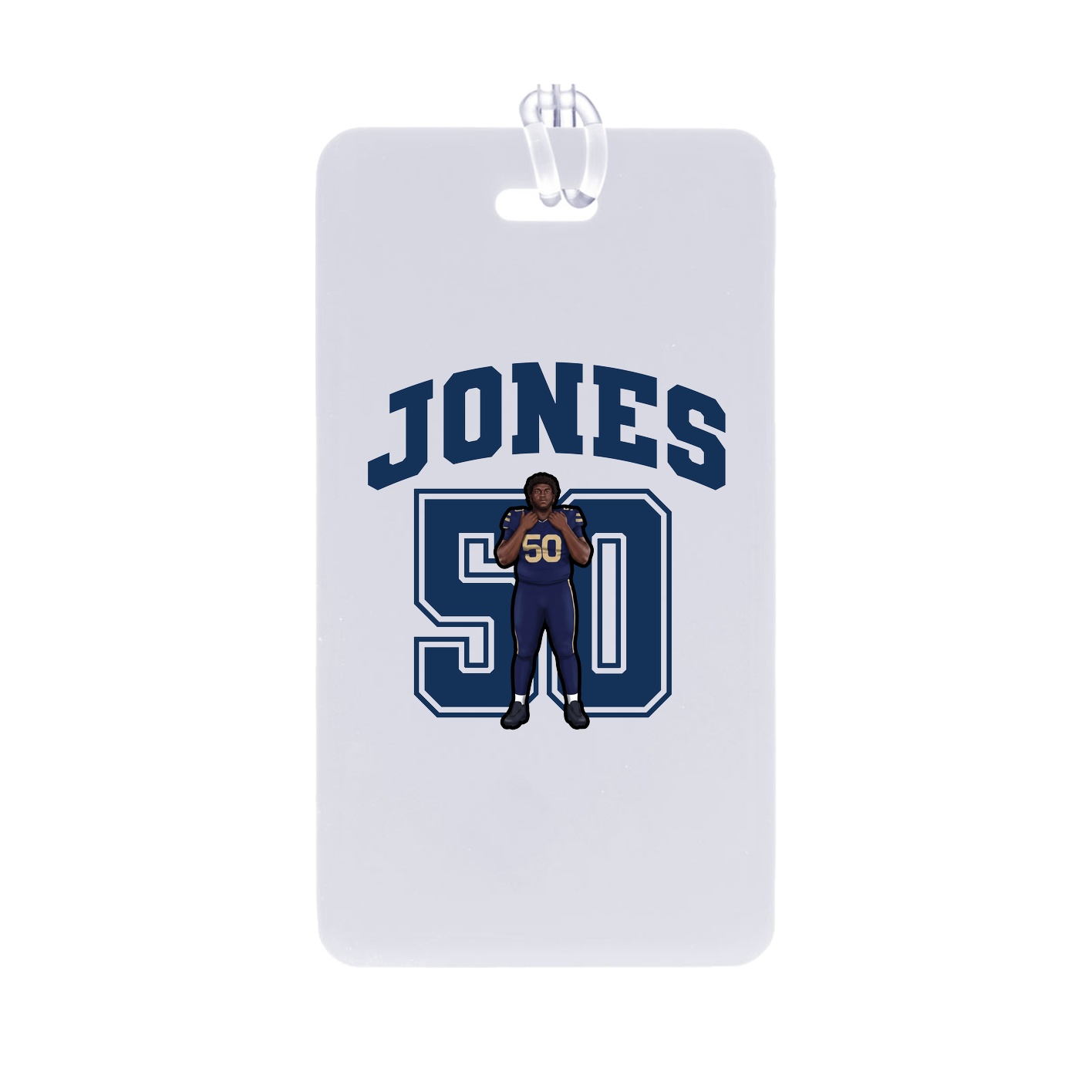 Bag Tag — Number in Classic