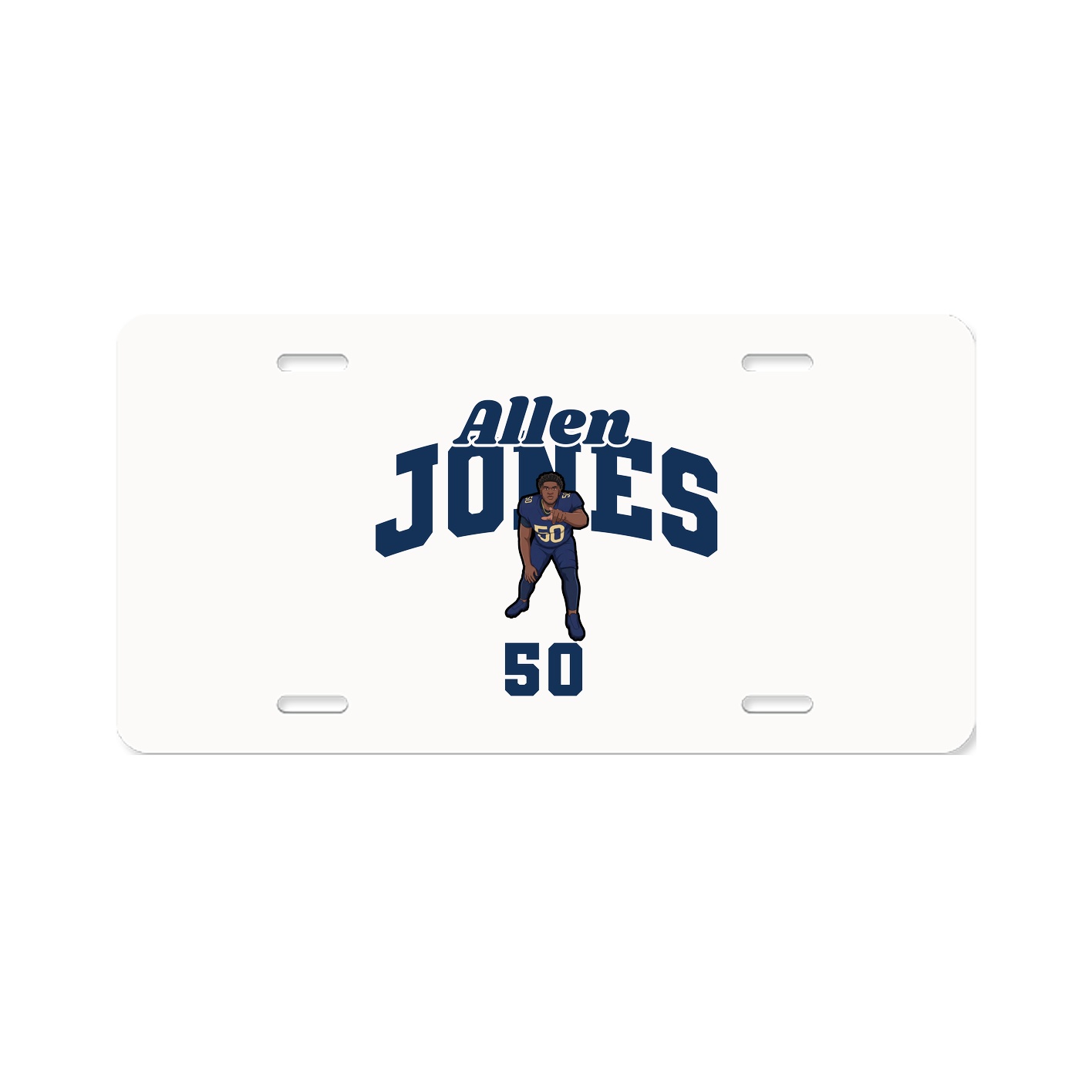 License Plate — Signature Arch in Classic