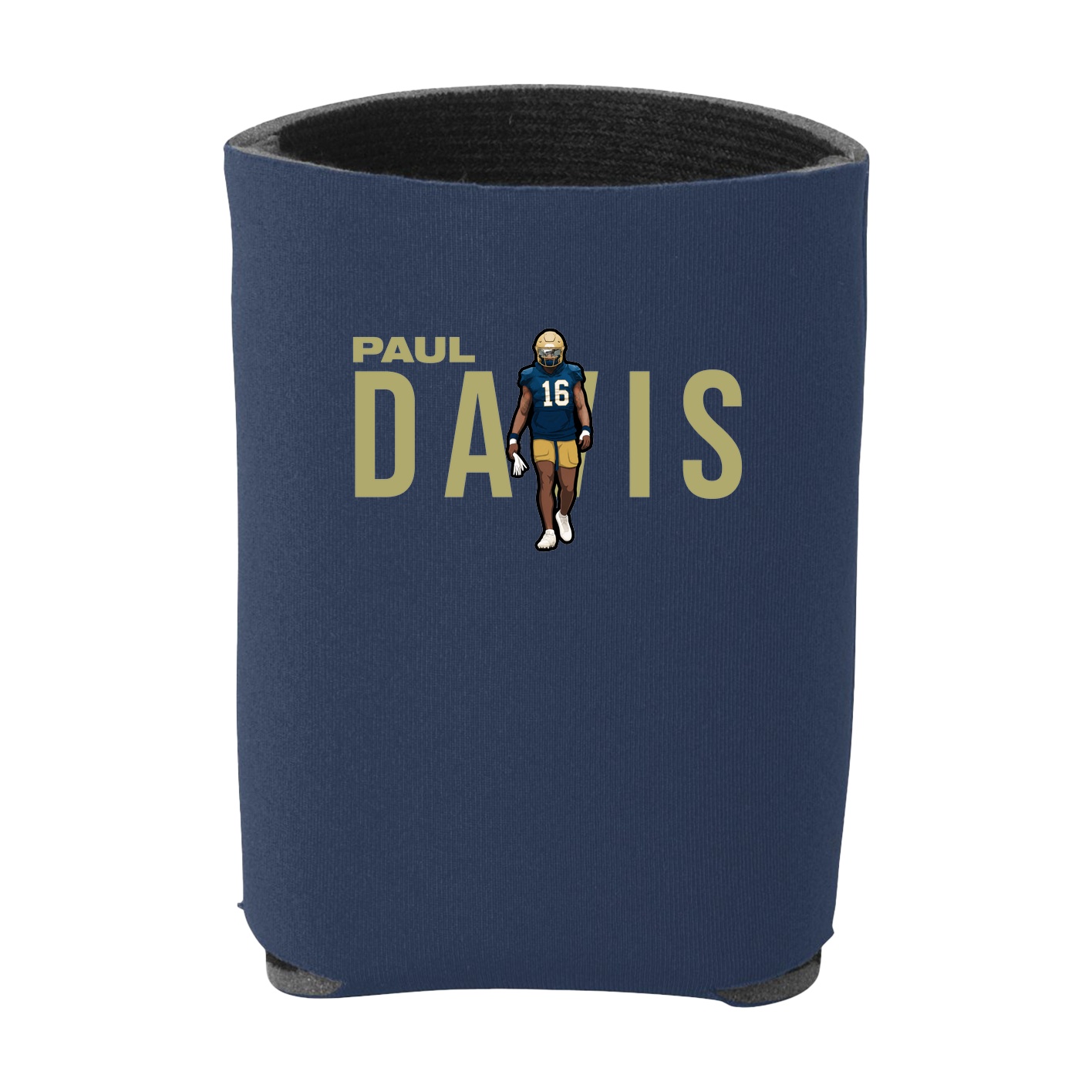 Can Holder — Player Name in Navy