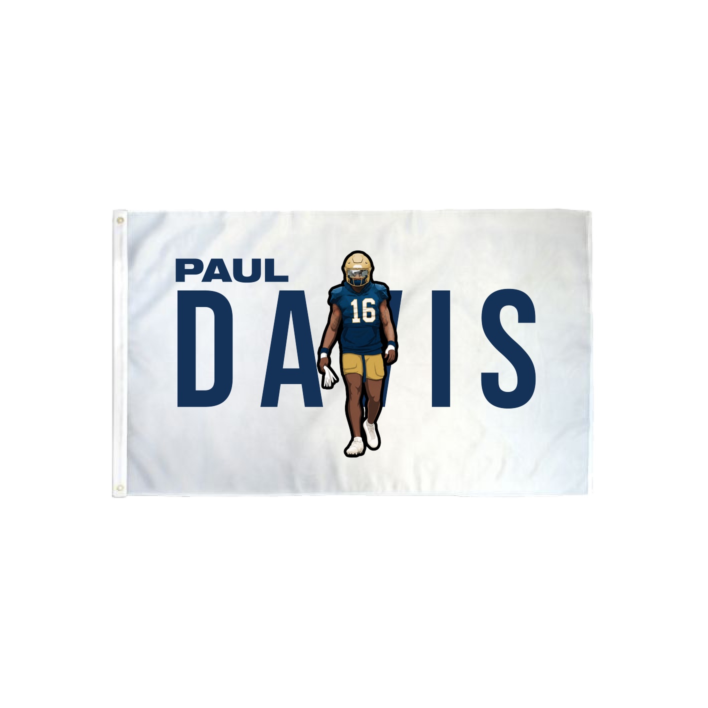 3x5 Flag — Player Name in Classic