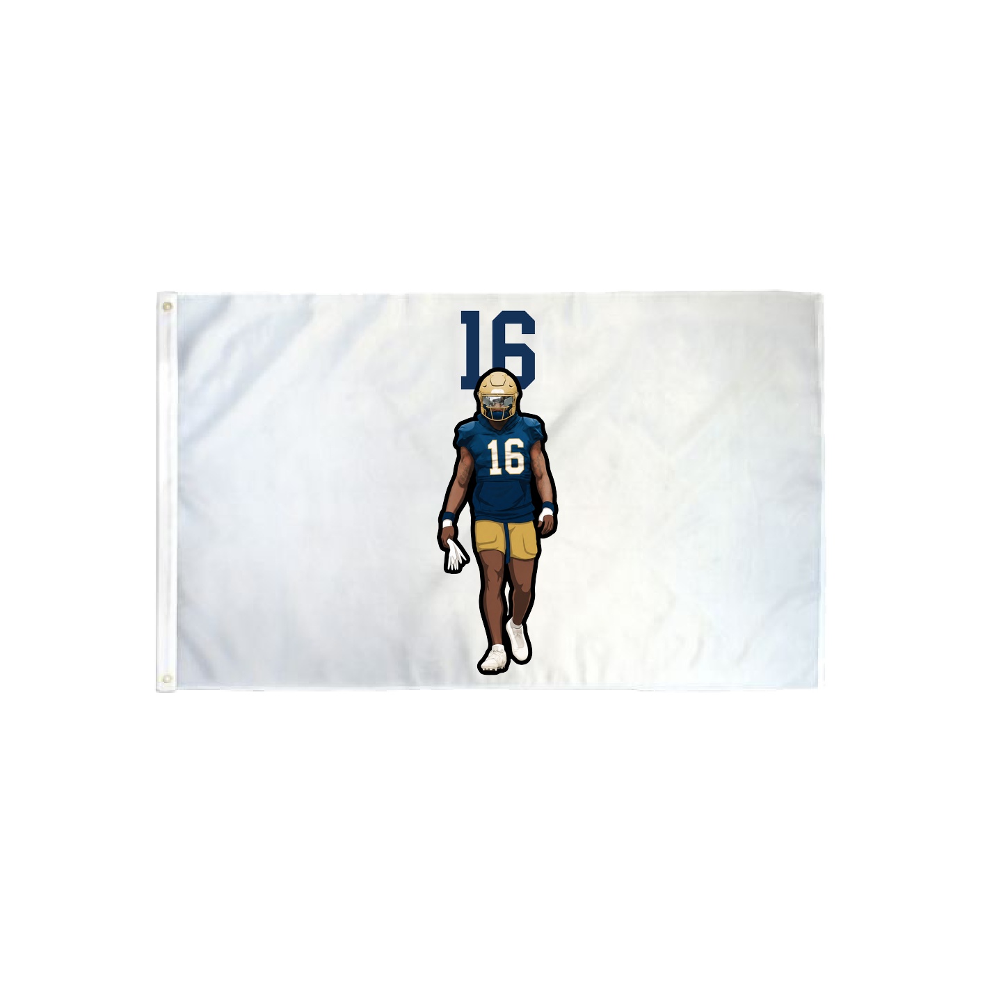 3x5 Flag — Number Top in Classic