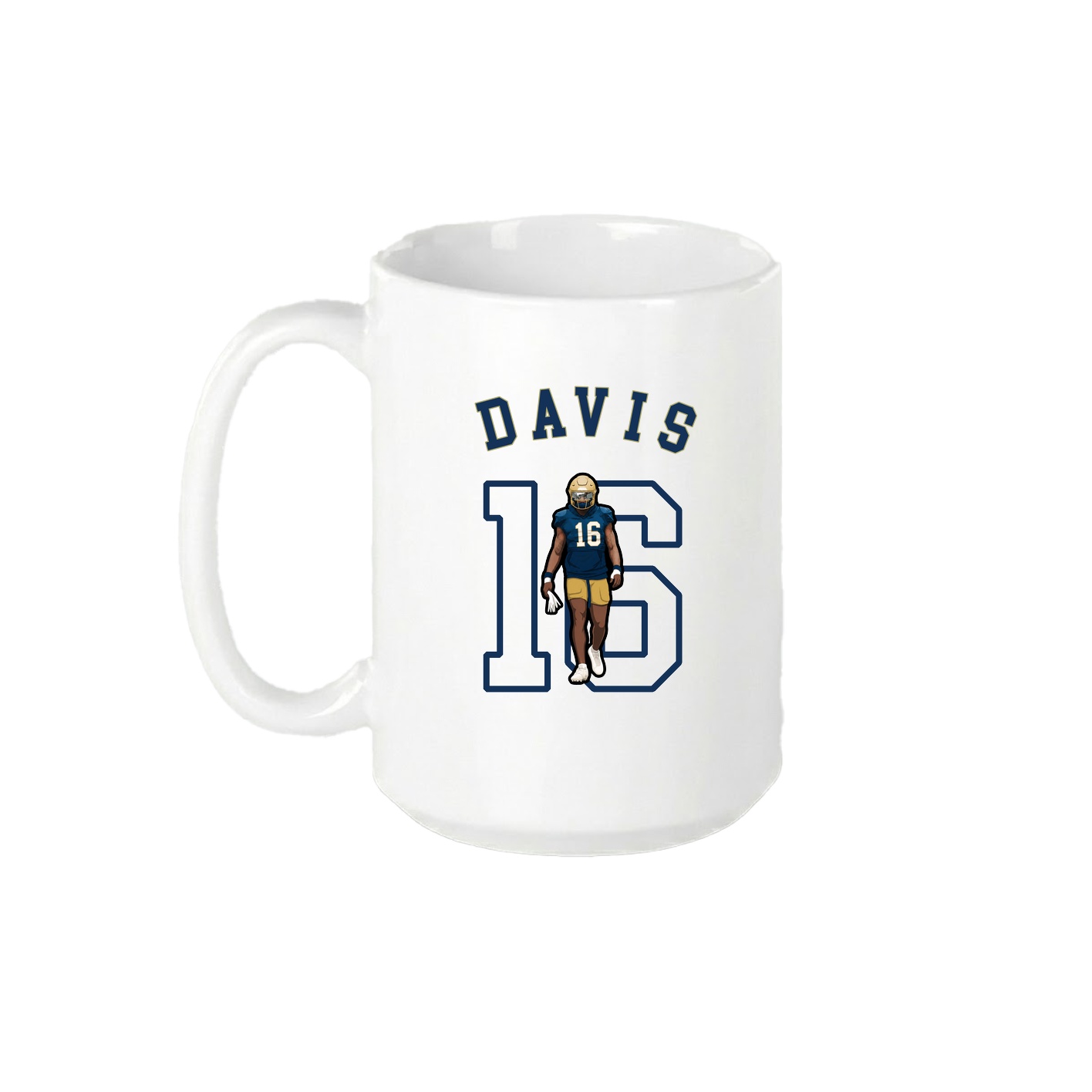 15oz Coffee Mug — Shirsey Arch in White