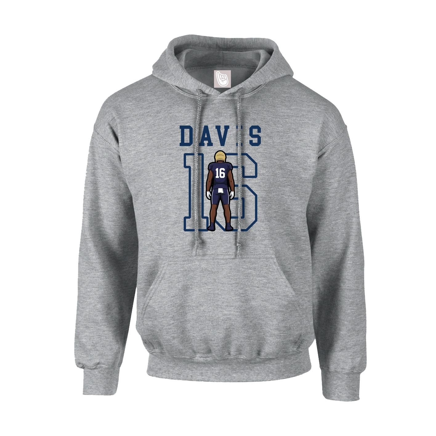 Hoodie — Shirsey in Grey