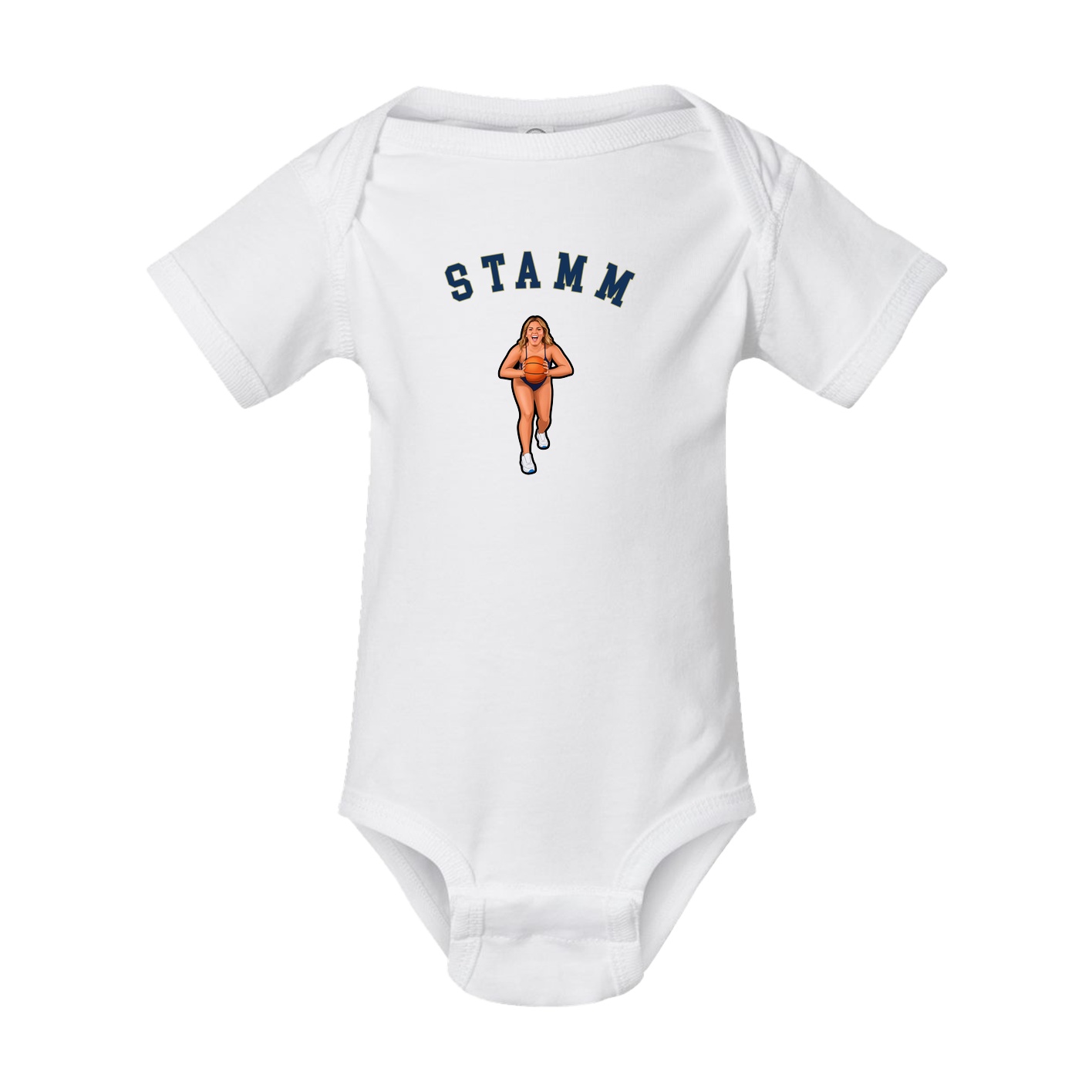 Baby Onesie — Shirsey Arch in White
