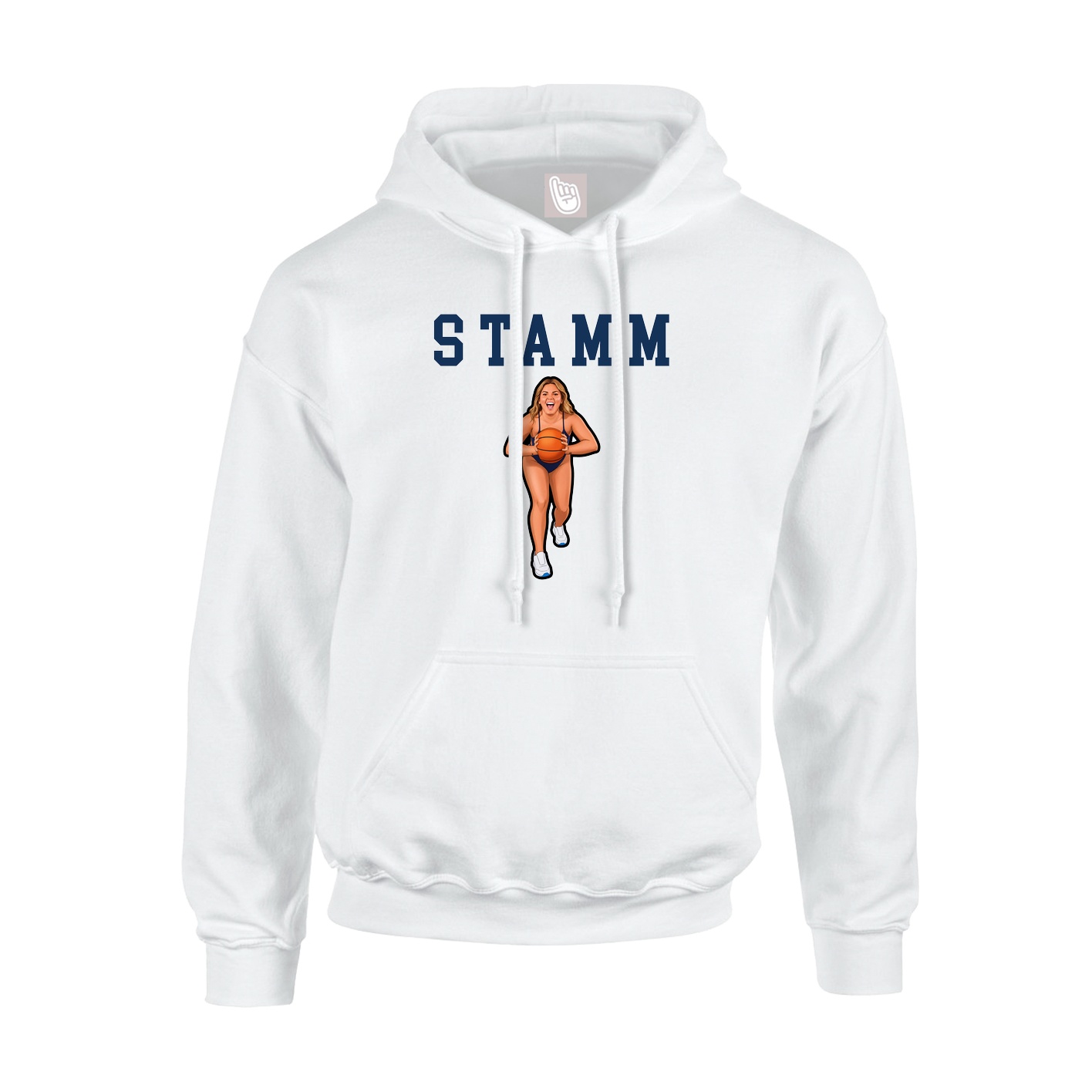 Youth Hoodie — Shirsey in White