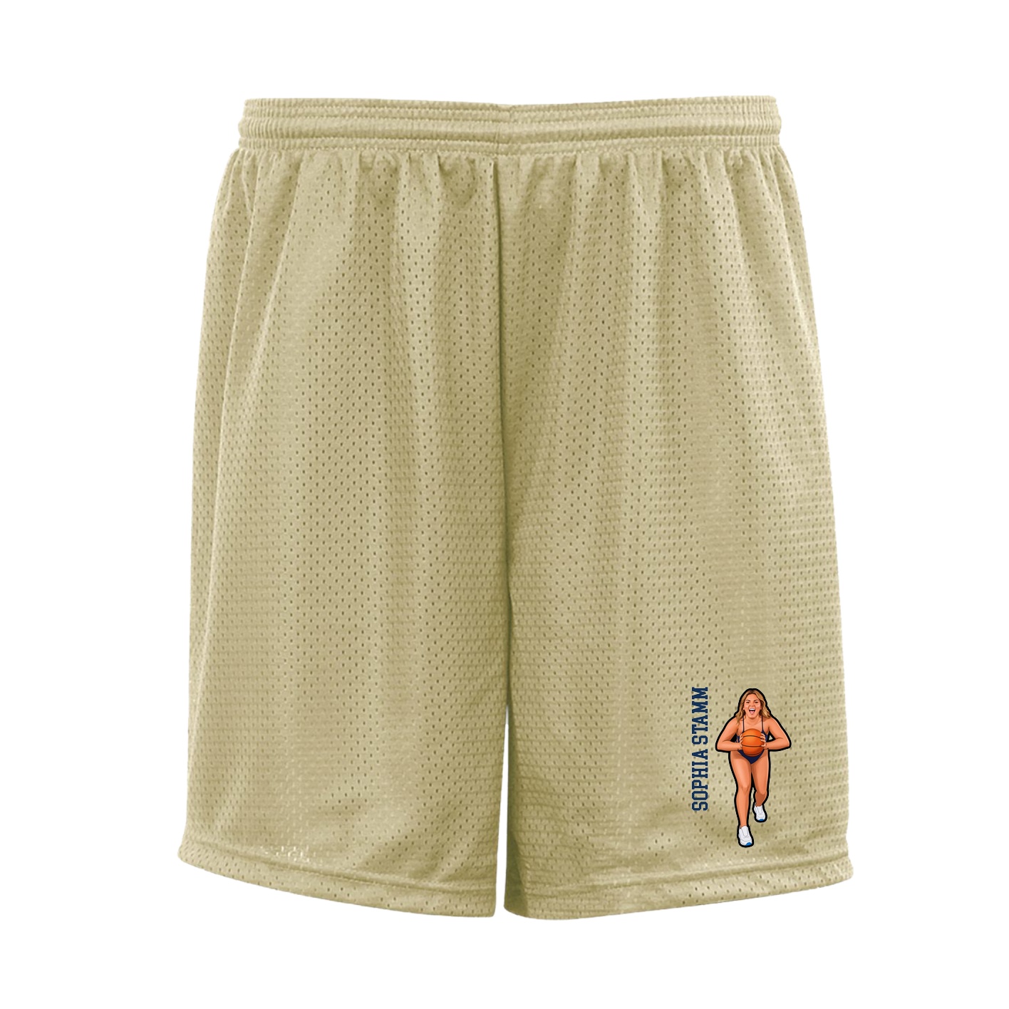 Shorts — Name Vertical in Vegas Gold