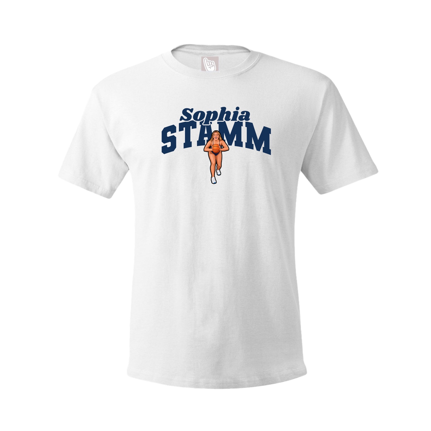 Youth Tee — Signature Arch in White