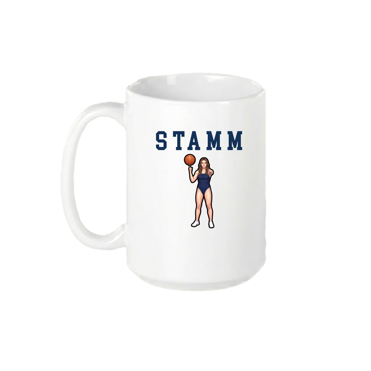 15oz Coffee Mug — Shirsey in White