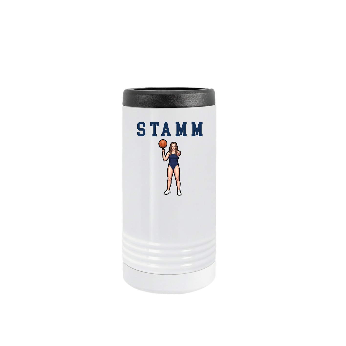 Slim Beverage Holder — Shirsey in White