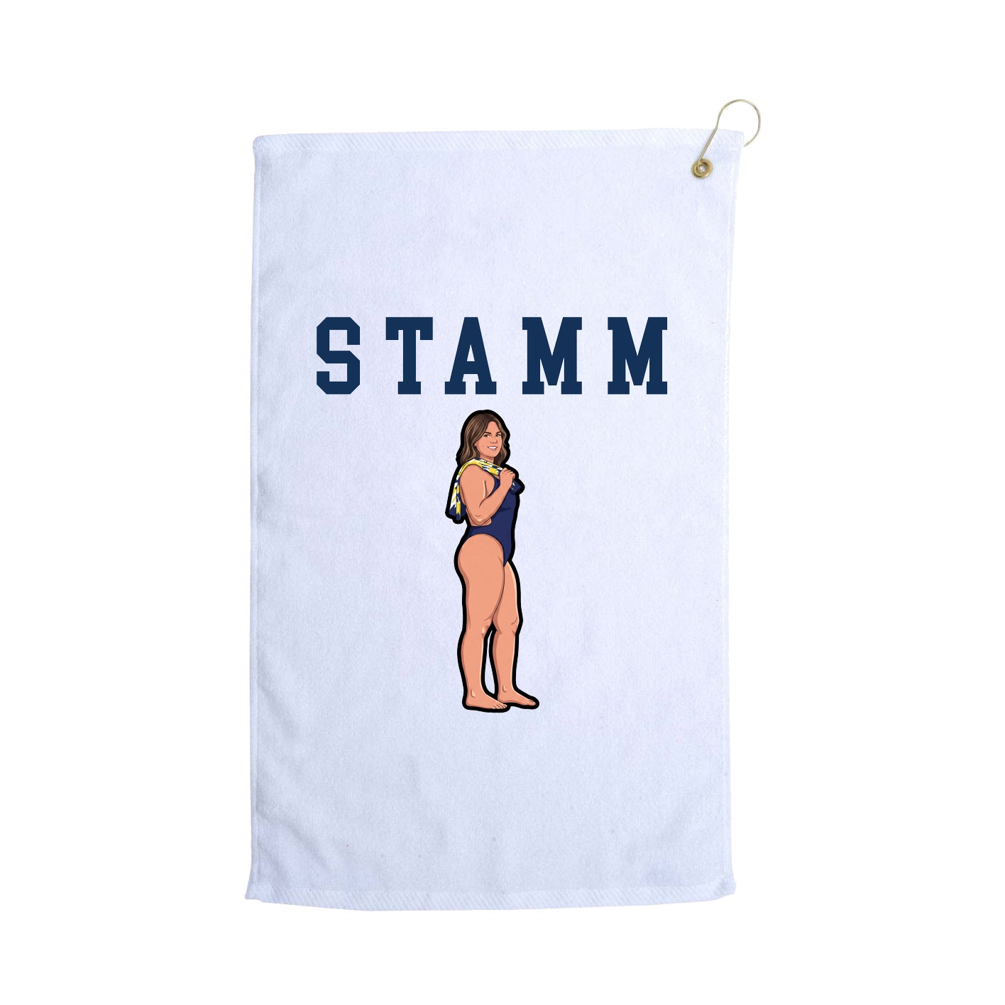 Golf Towel — Shirsey in White
