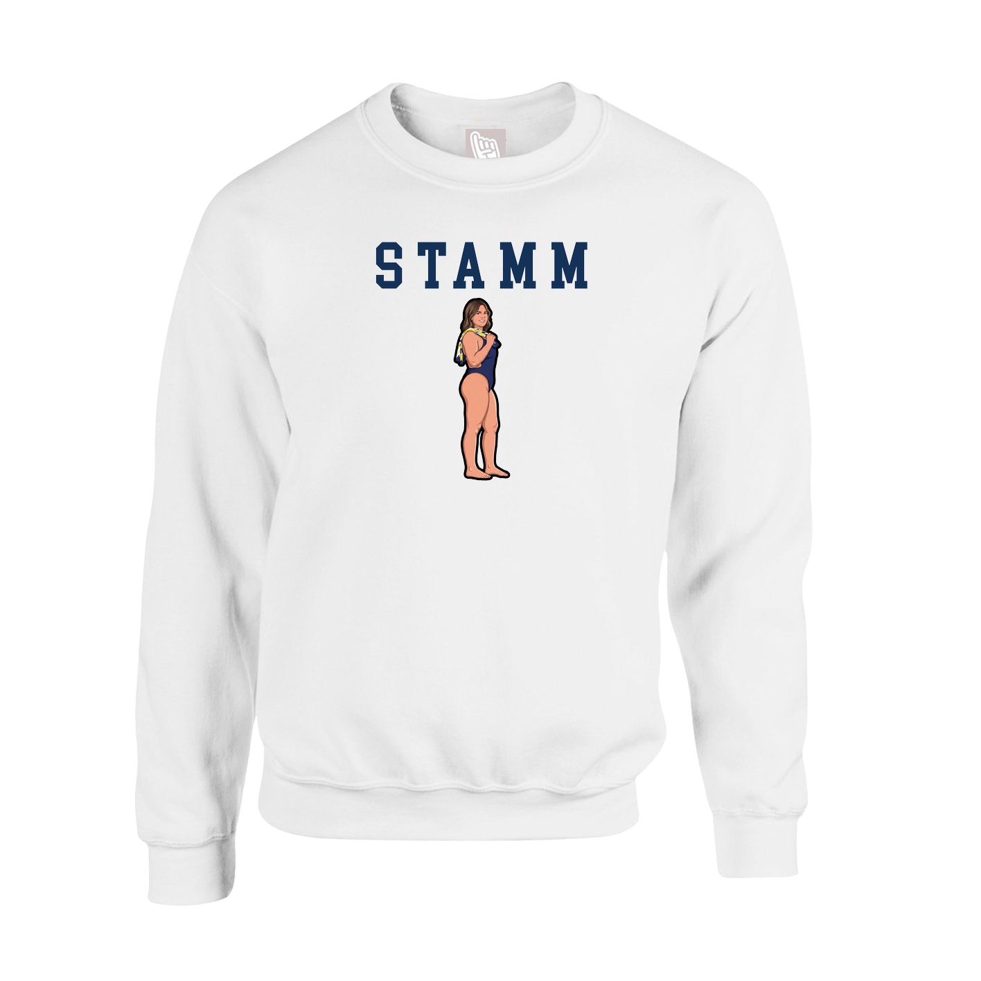 Fleece Crew — Shirsey in White