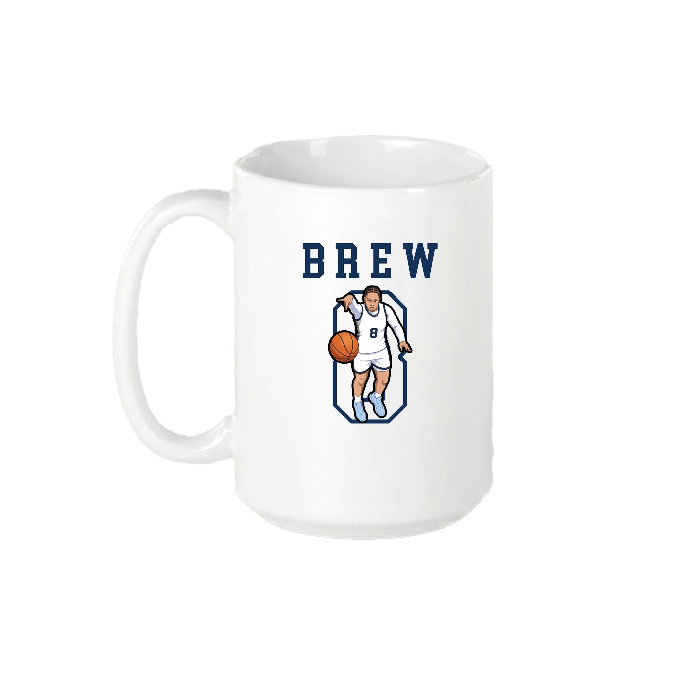 15oz Coffee Mug — Shirsey in White