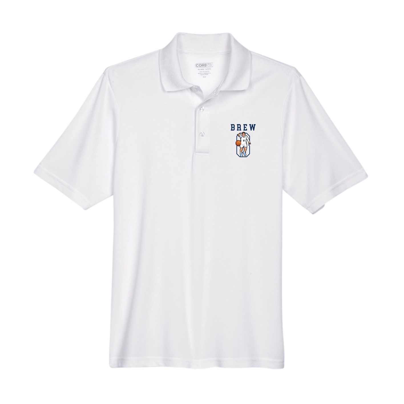 Performance Polo — Shirsey in White