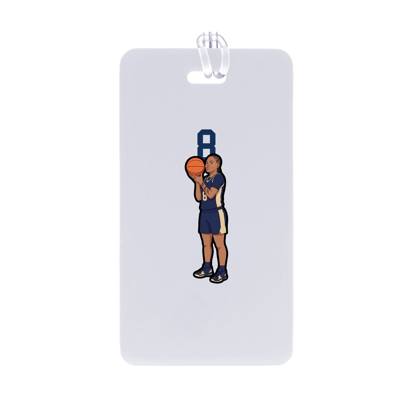Bag Tag — Number Top in Classic