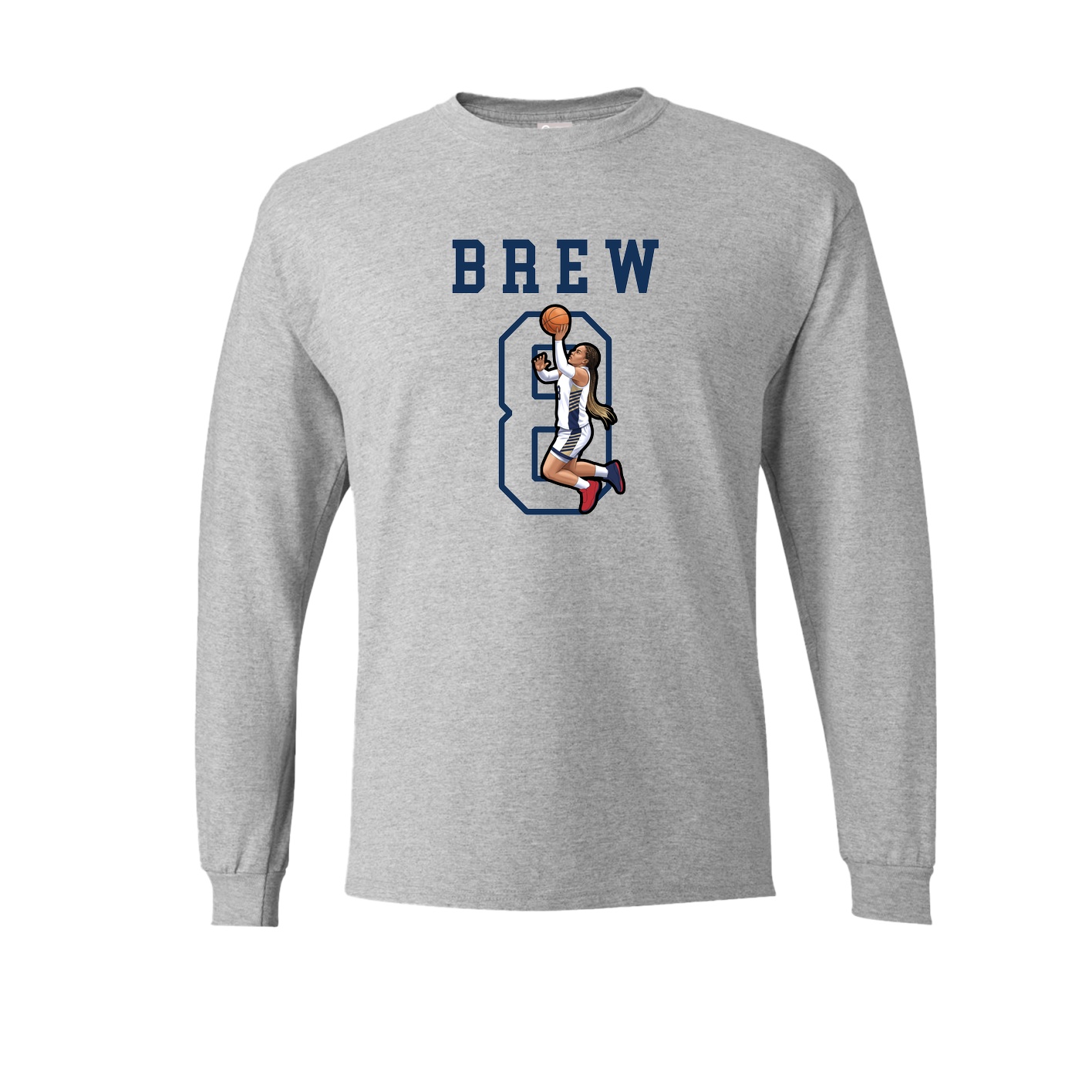 Long Sleeve Tee — Shirsey in Grey