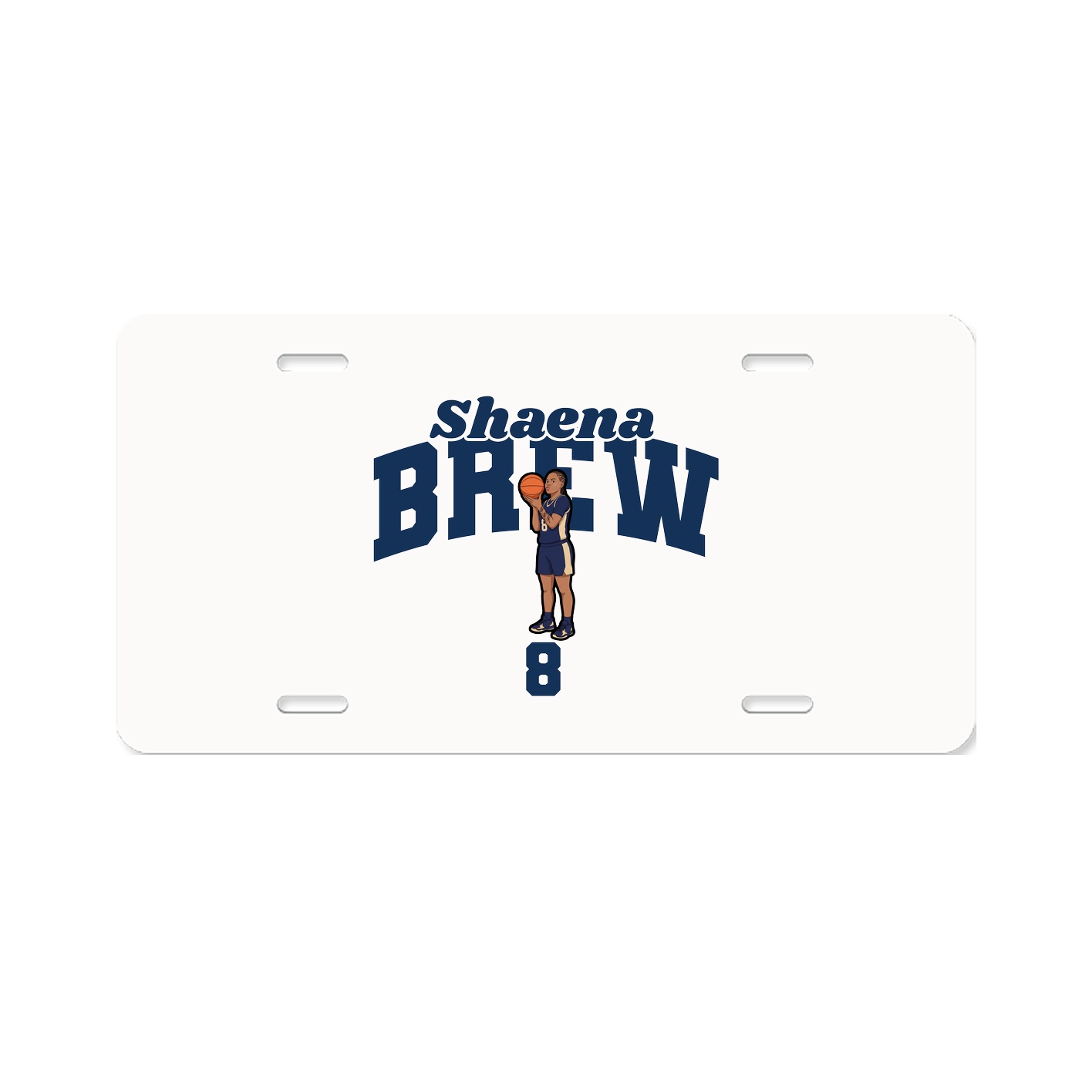 License Plate — Signature Arch in Classic