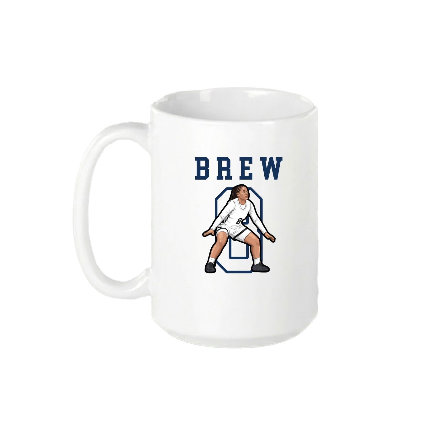 15oz Coffee Mug — Shirsey in White