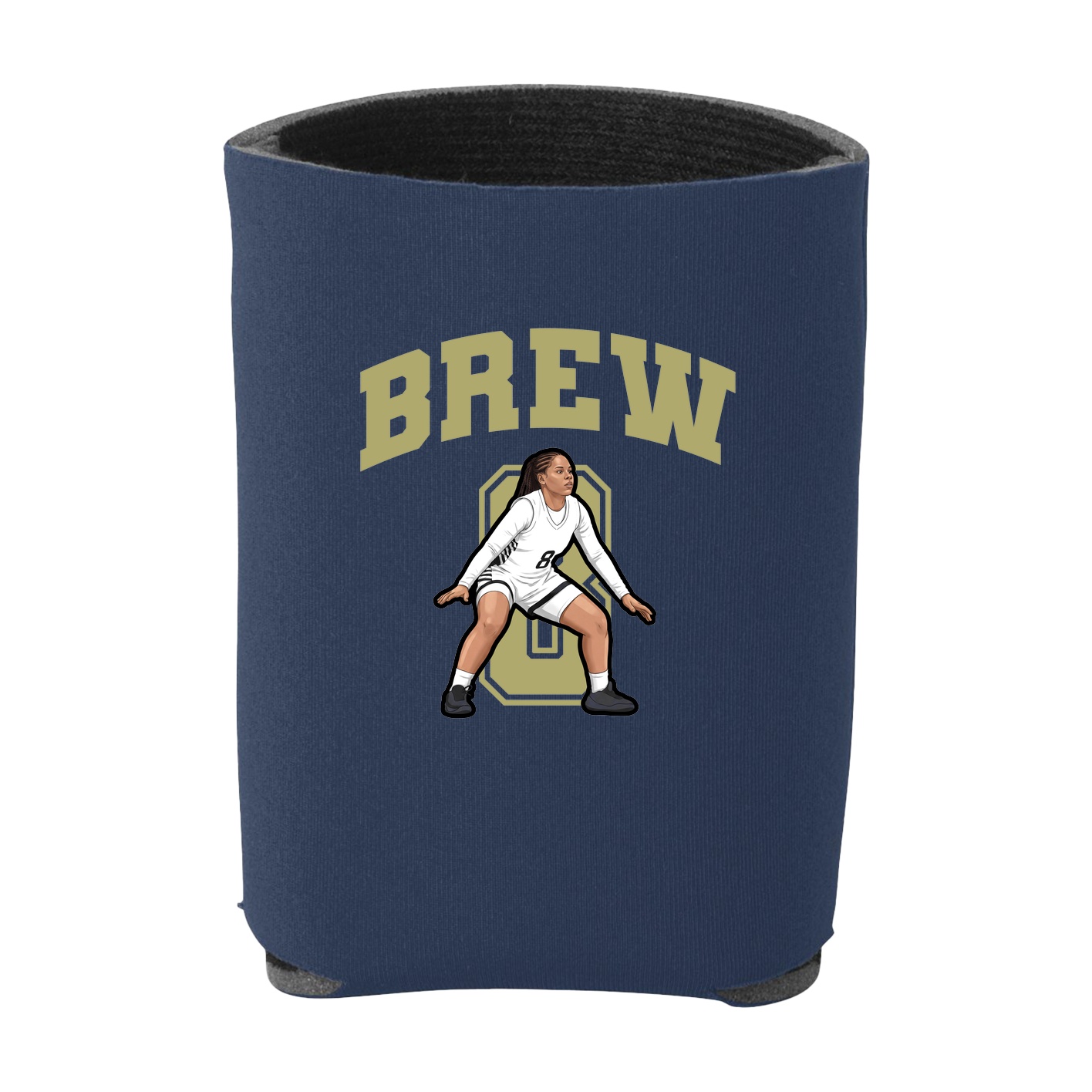 Can Holder — Number in Navy
