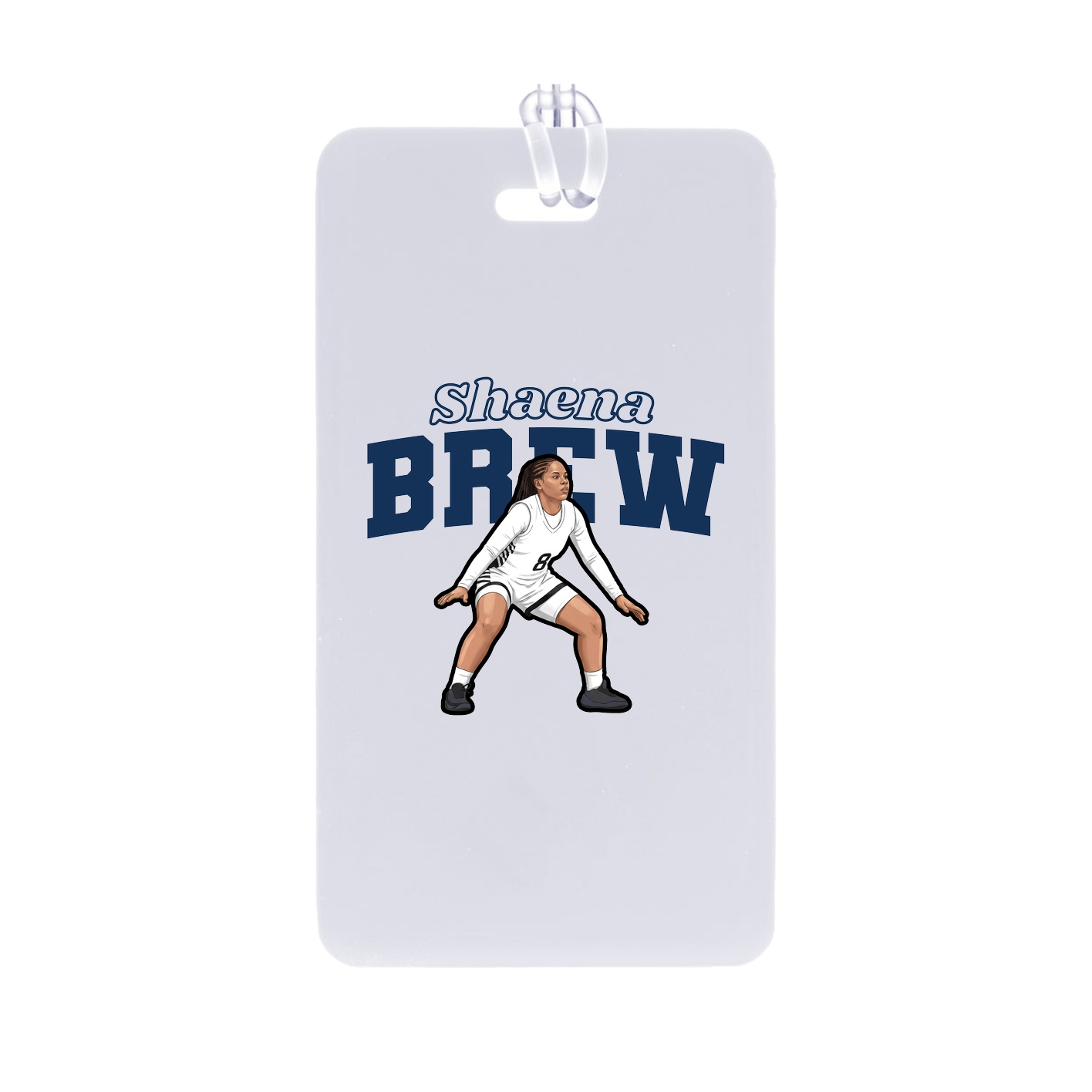 Bag Tag — Name Arch in Classic
