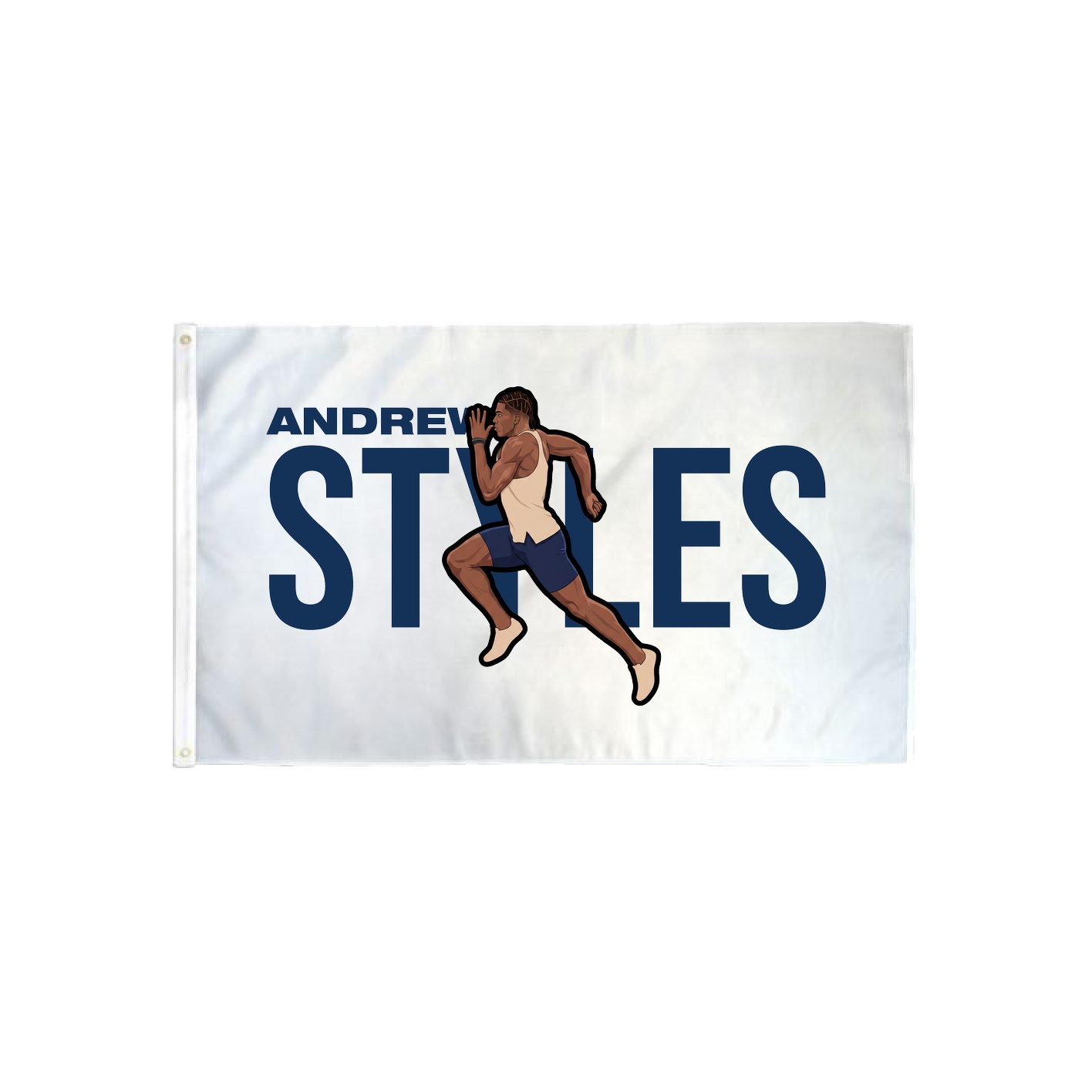 3x5 Flag — Player Name in Classic