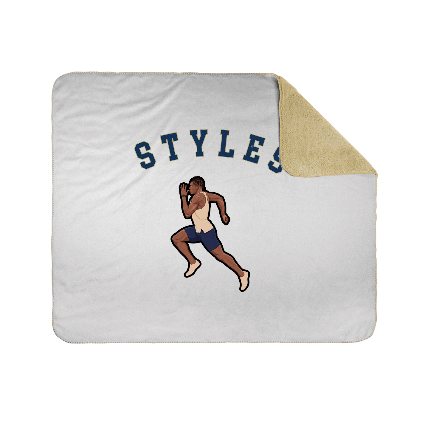 Throw Blanket — Shirsey Arch in White
