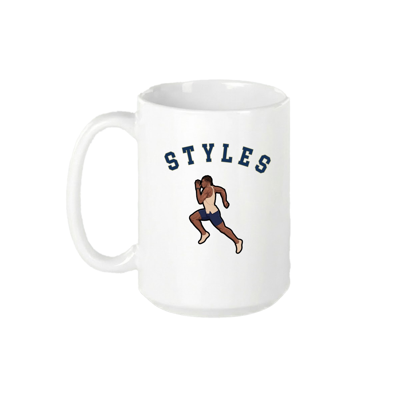 15oz Coffee Mug — Shirsey Arch in White