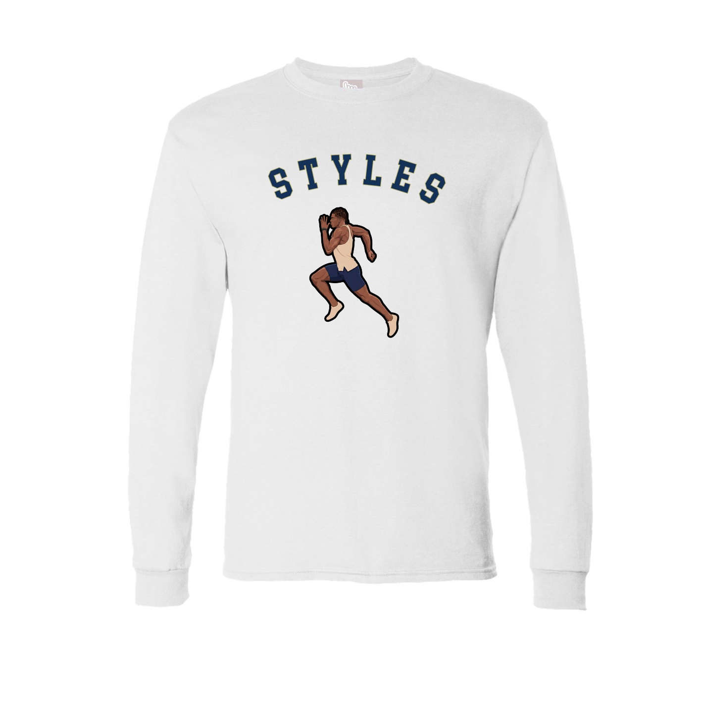 Long Sleeve Tee — Shirsey Arch in White