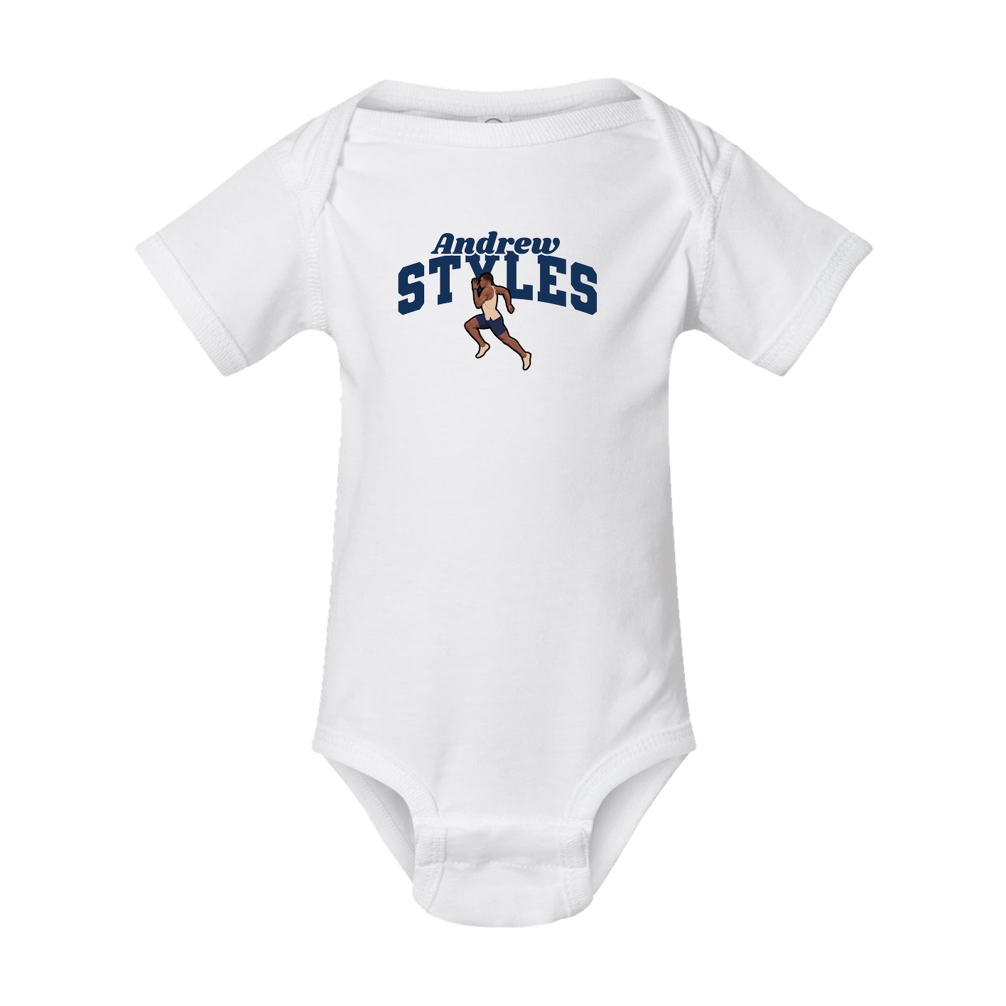 Baby Onesie — Signature Arch in White