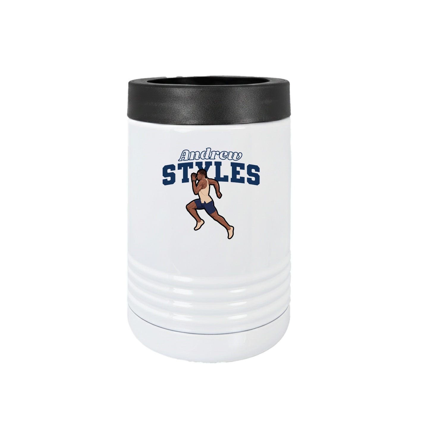Beverage Holder — Name Arch in White