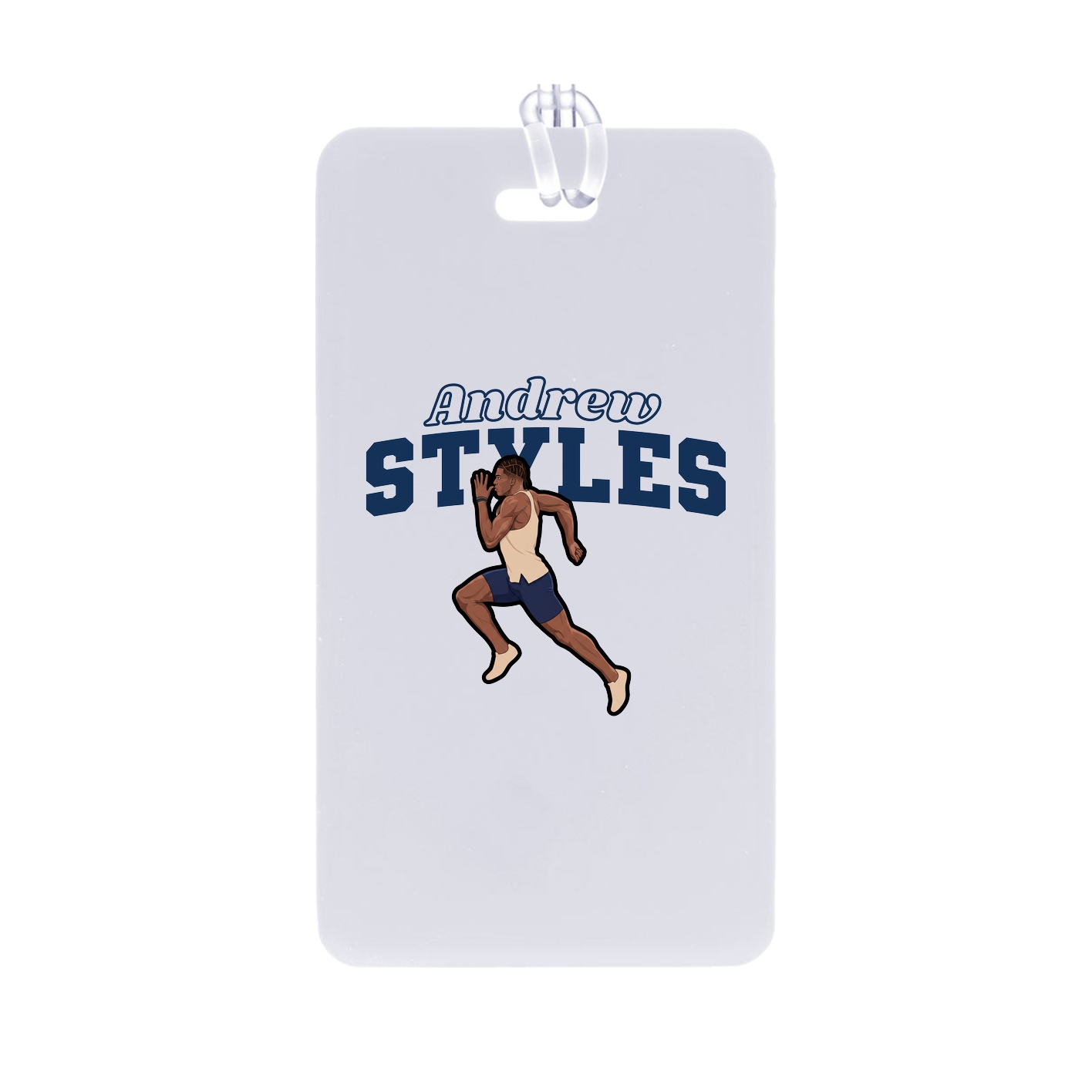 Bag Tag — Name Arch in Classic