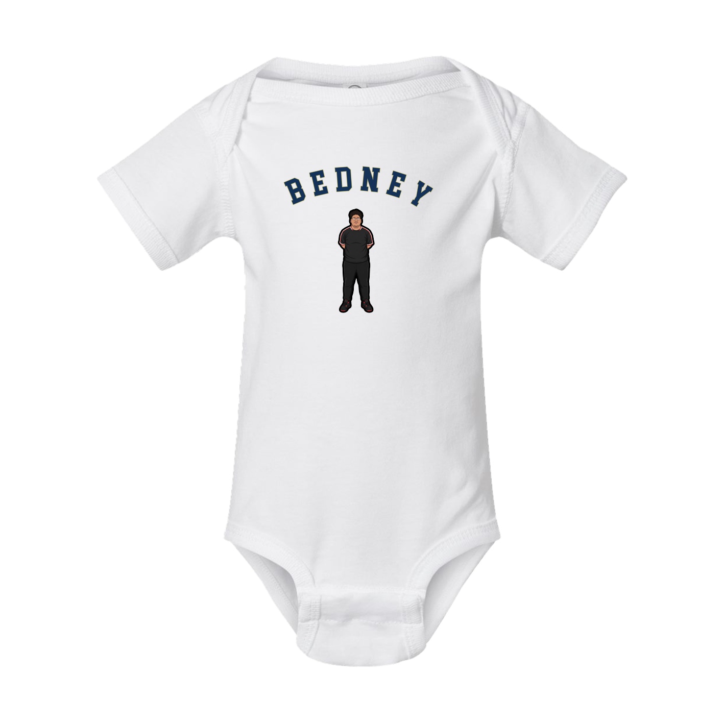 Baby Onesie — Shirsey Arch in White