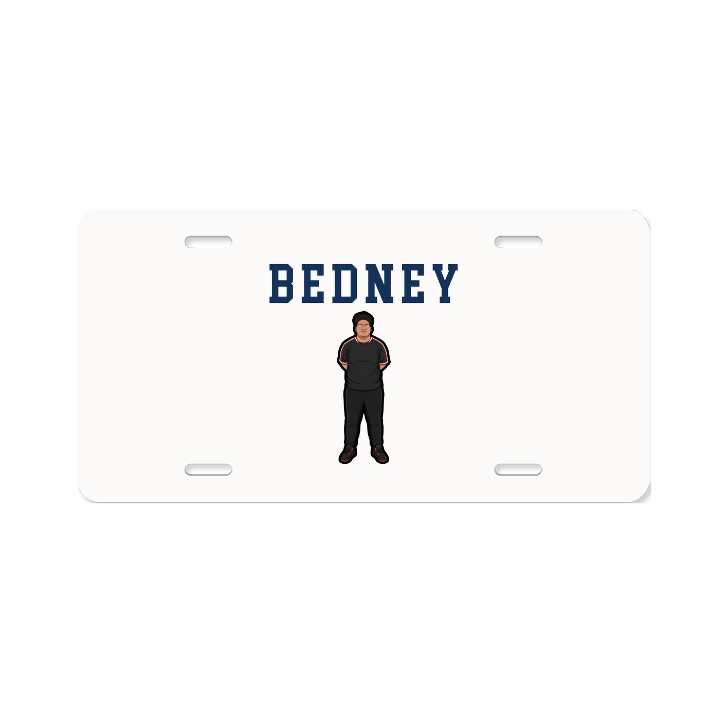 License Plate — Shirsey in Classic