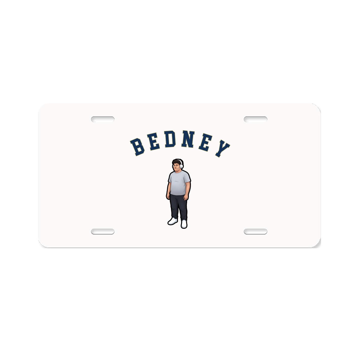 License Plate — Shirsey Arch in Classic