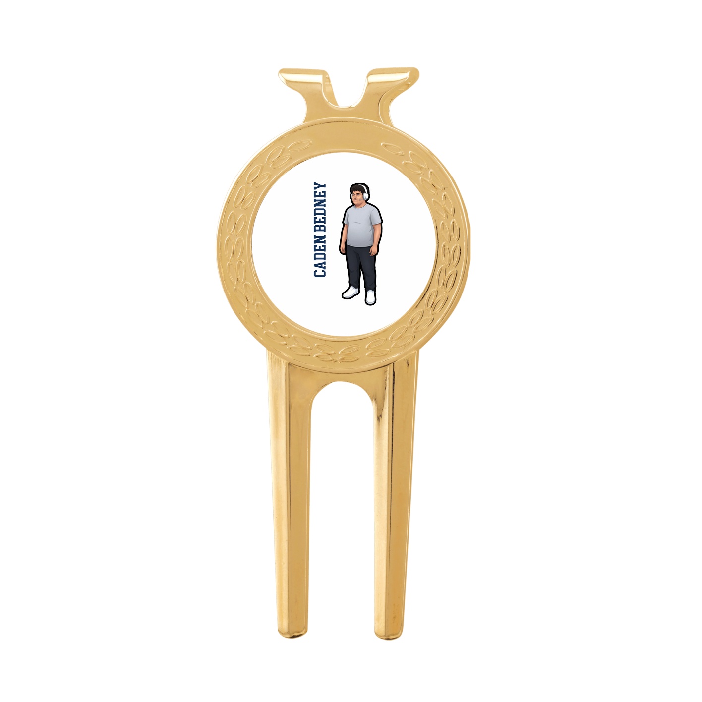 Divot Tool with Ball Marker — Name Vertical in Classic