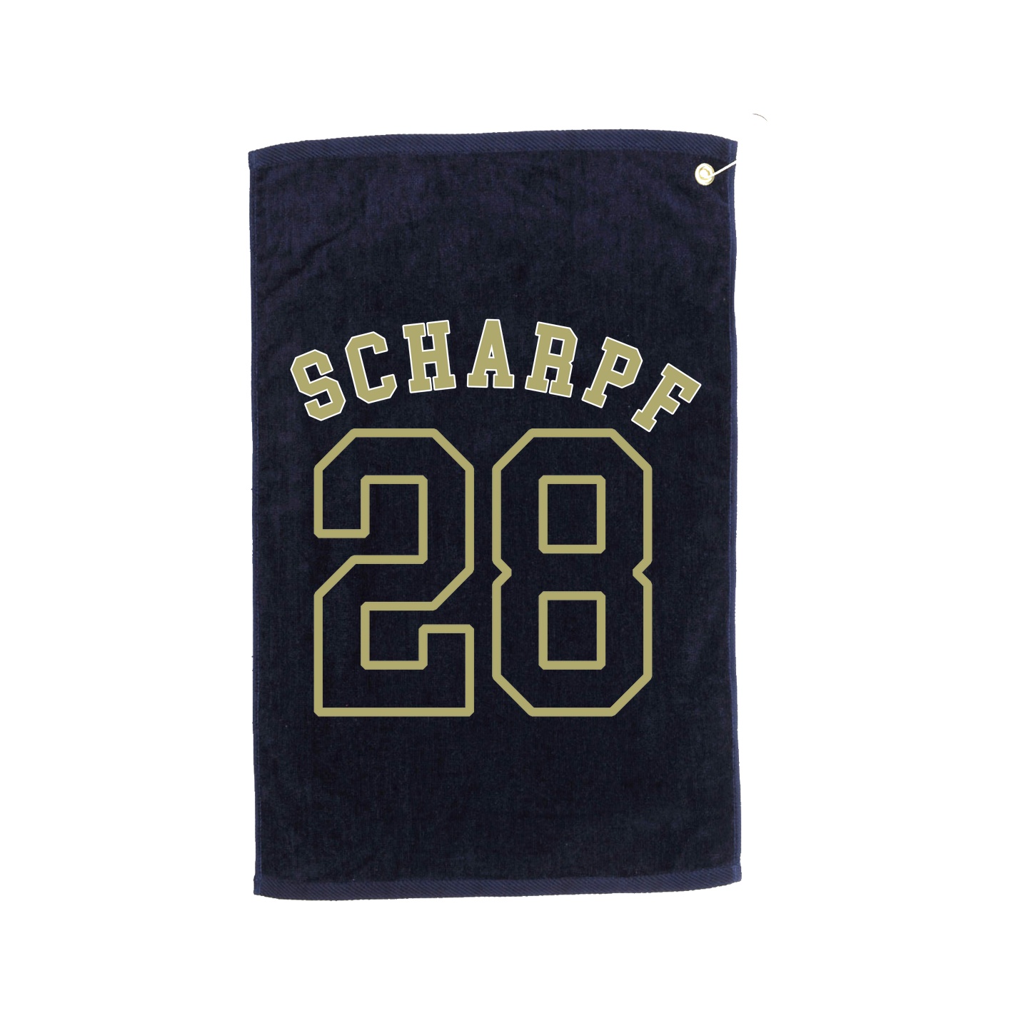 Golf Towel — Shirsey Arch in Navy