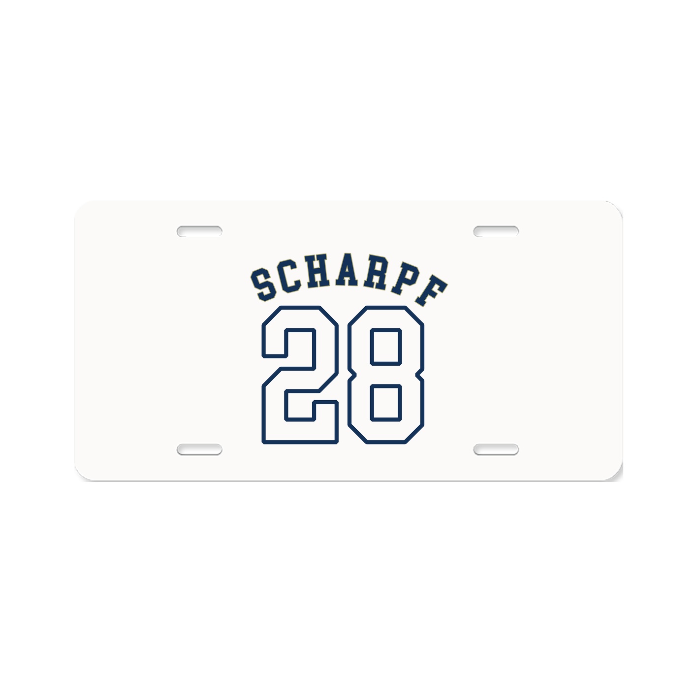 License Plate — Shirsey Arch in Classic