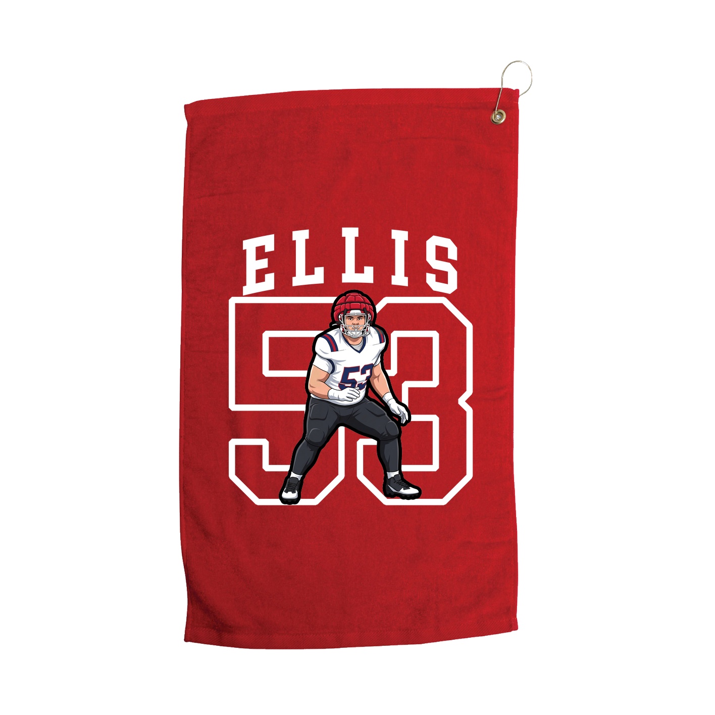 Golf Towel — Shirsey in Red