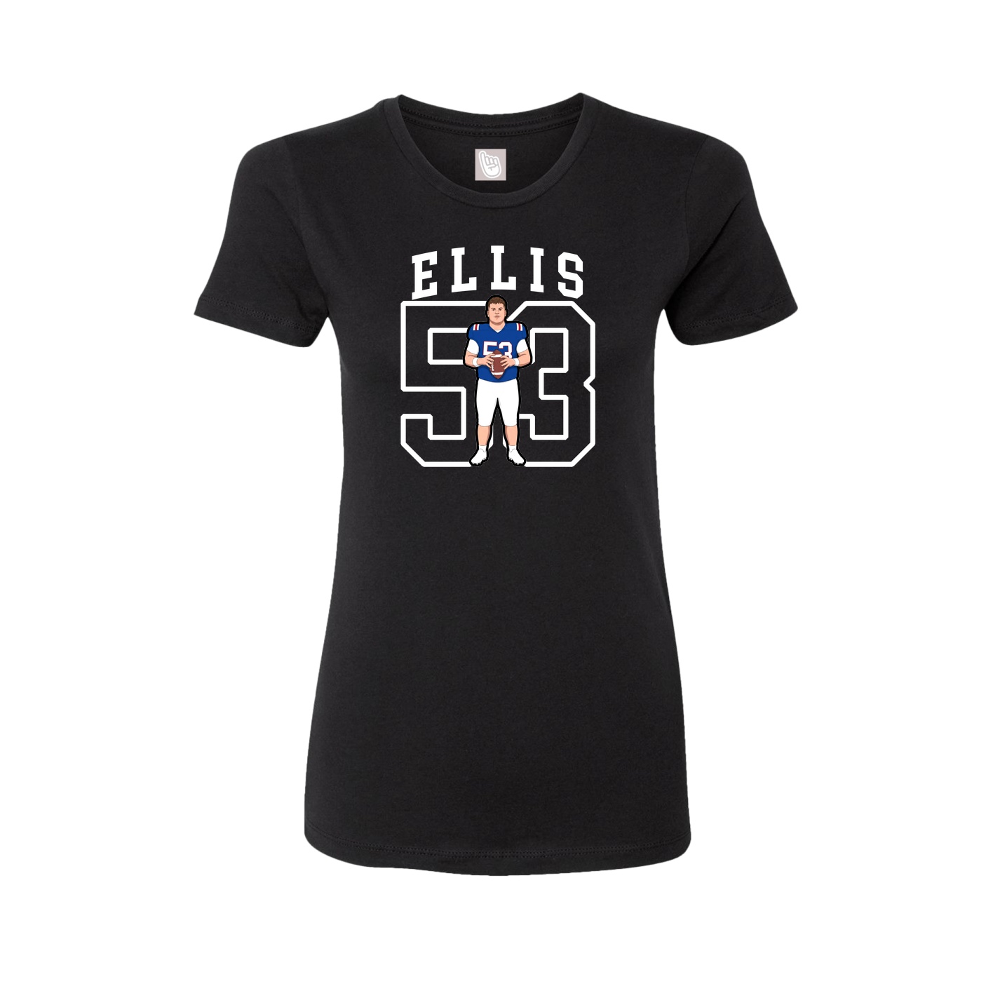Fitted Women's Tee — Shirsey in Black