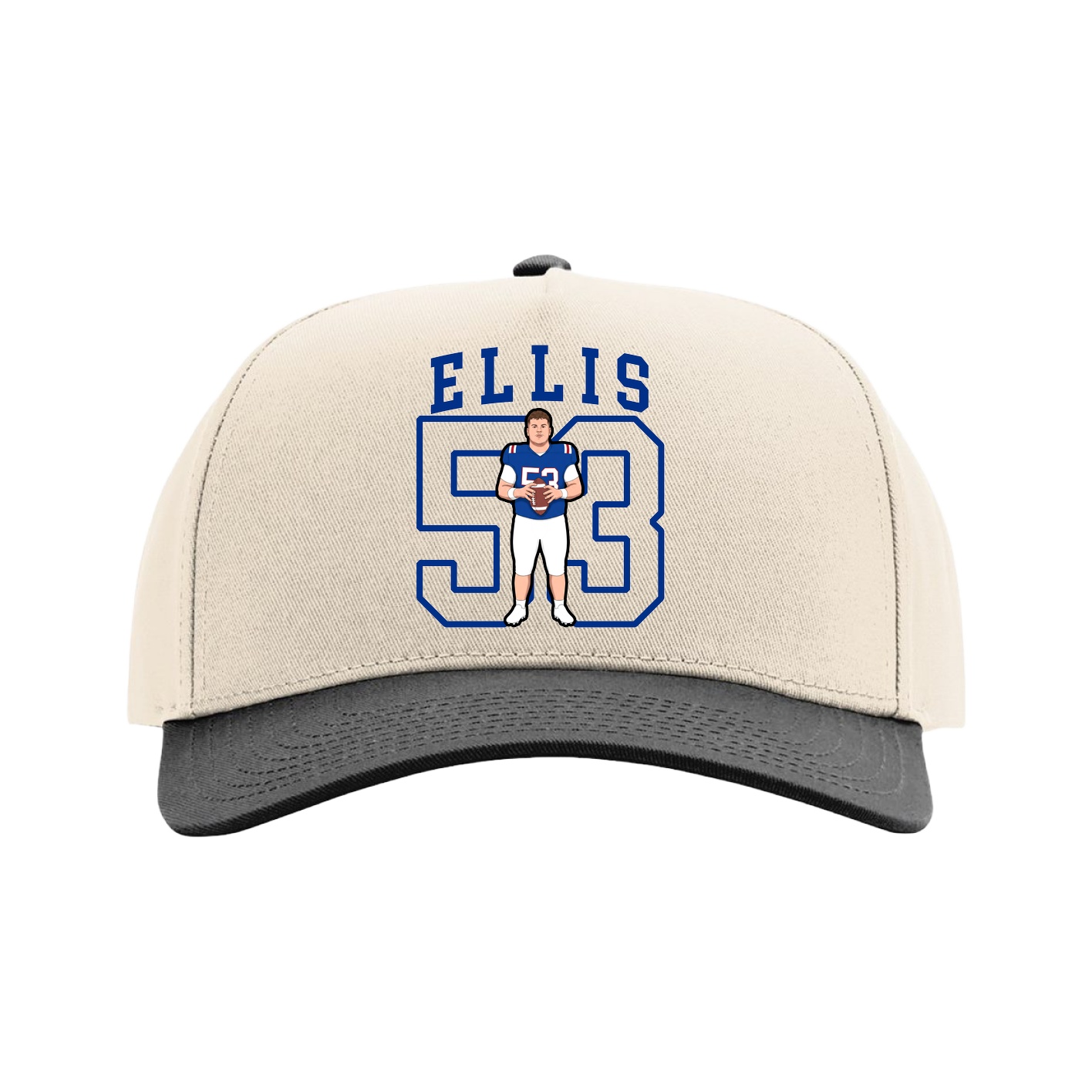 Full Fabric Five-Panel Champ Cap