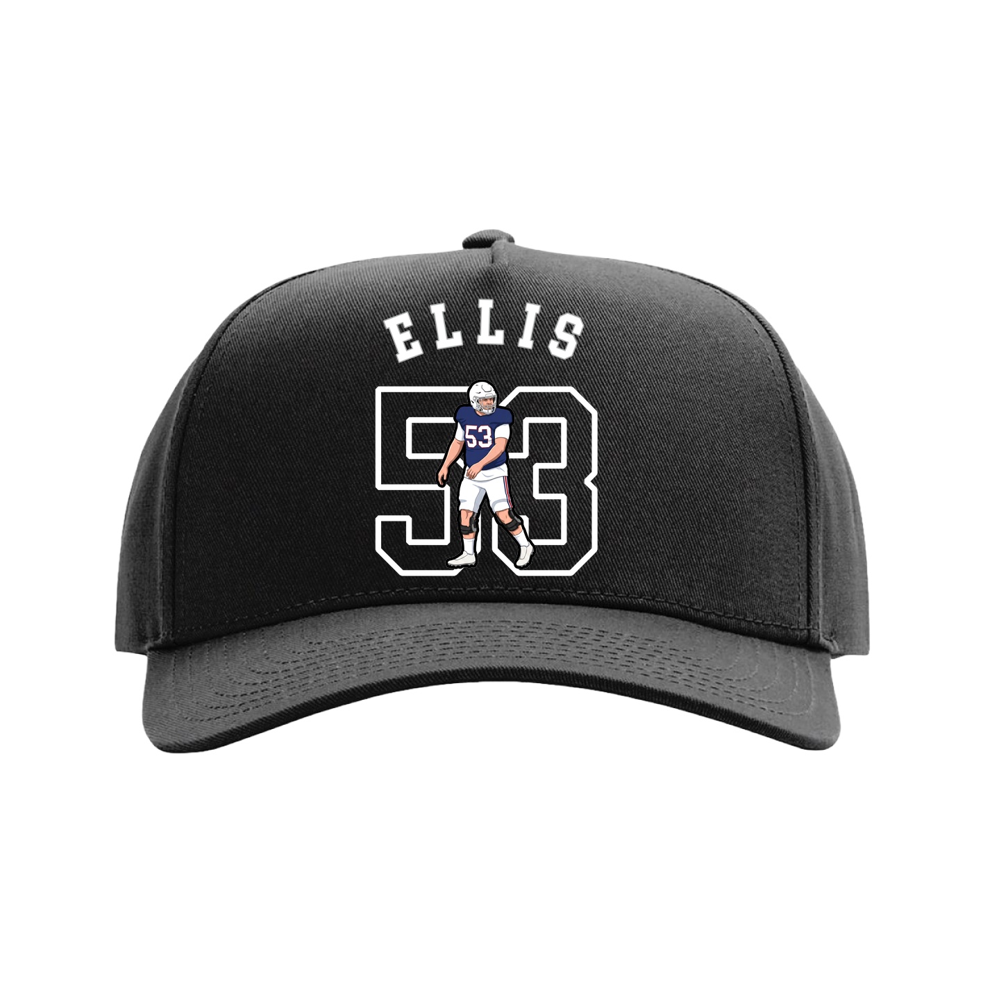 Full Fabric Five-Panel Champ Cap