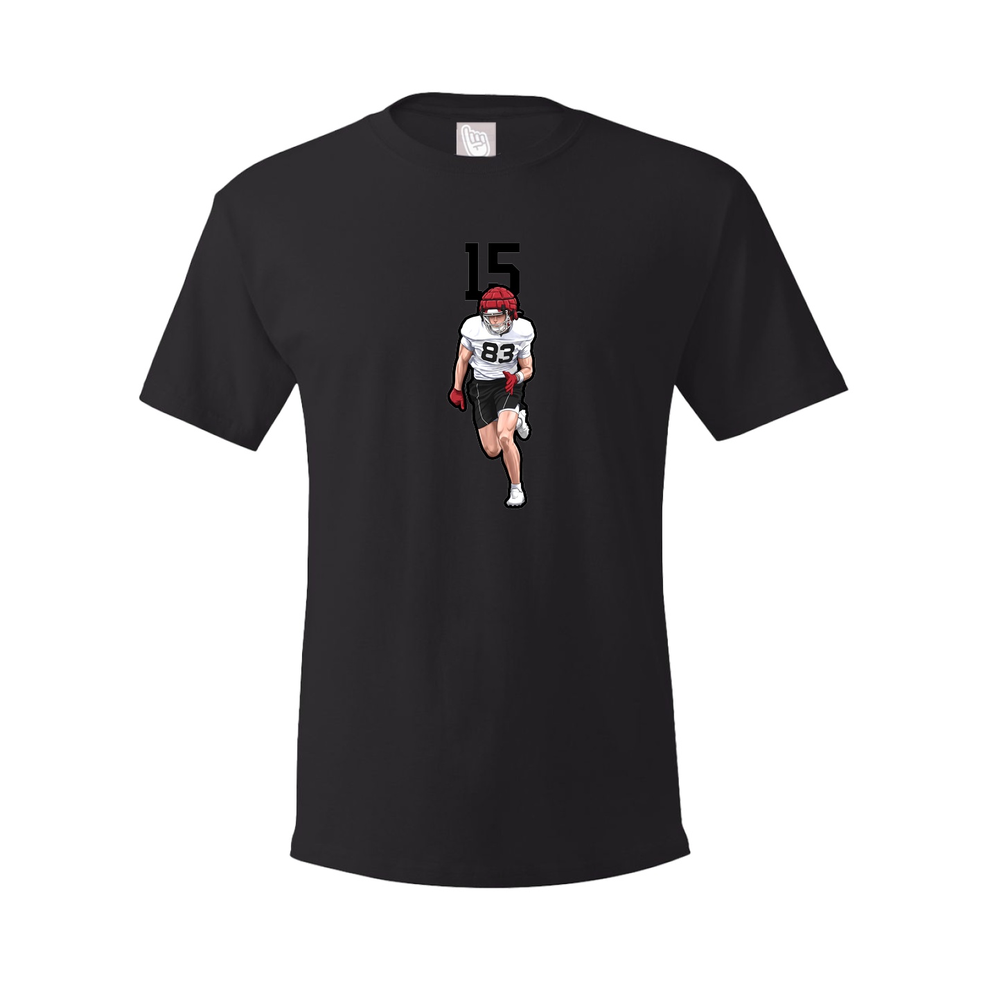 Tee — Number Top in Black