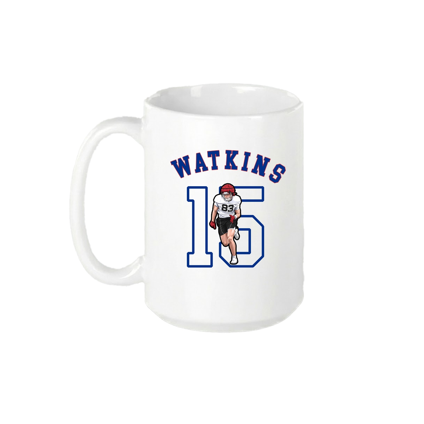 15oz Coffee Mug — Shirsey Arch in White