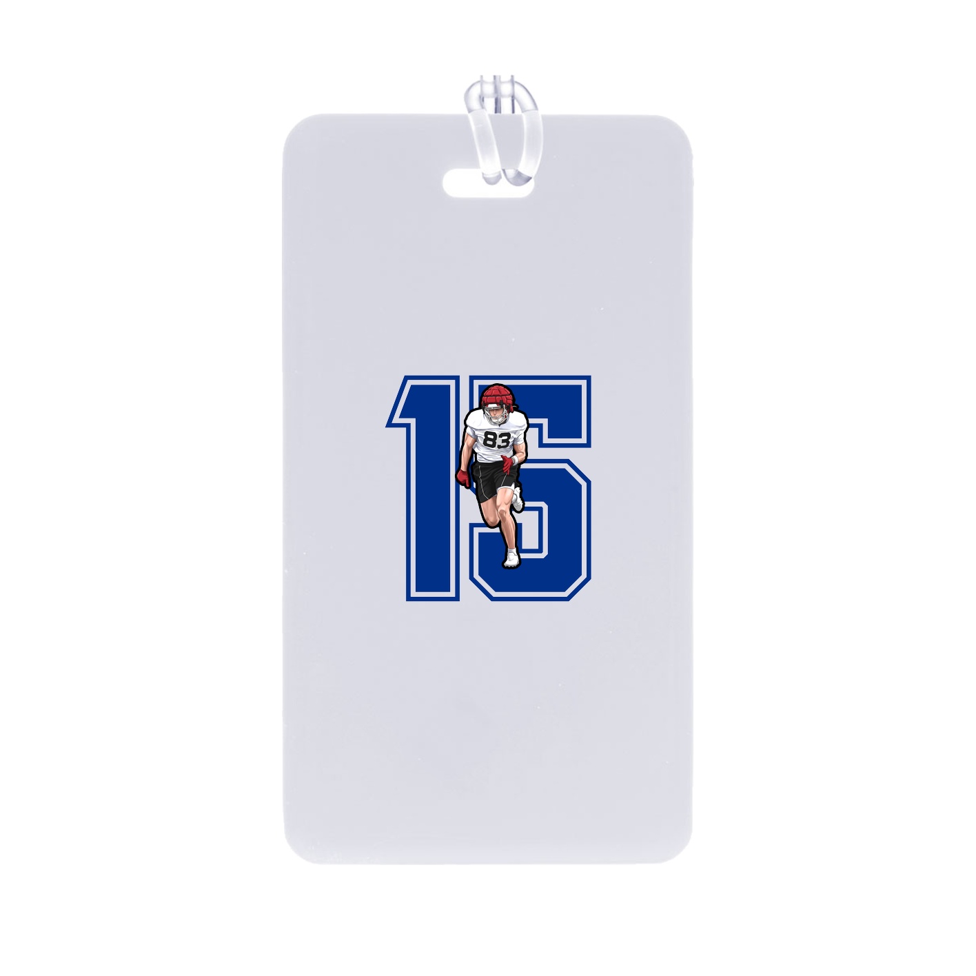 Bag Tag — Number in Classic