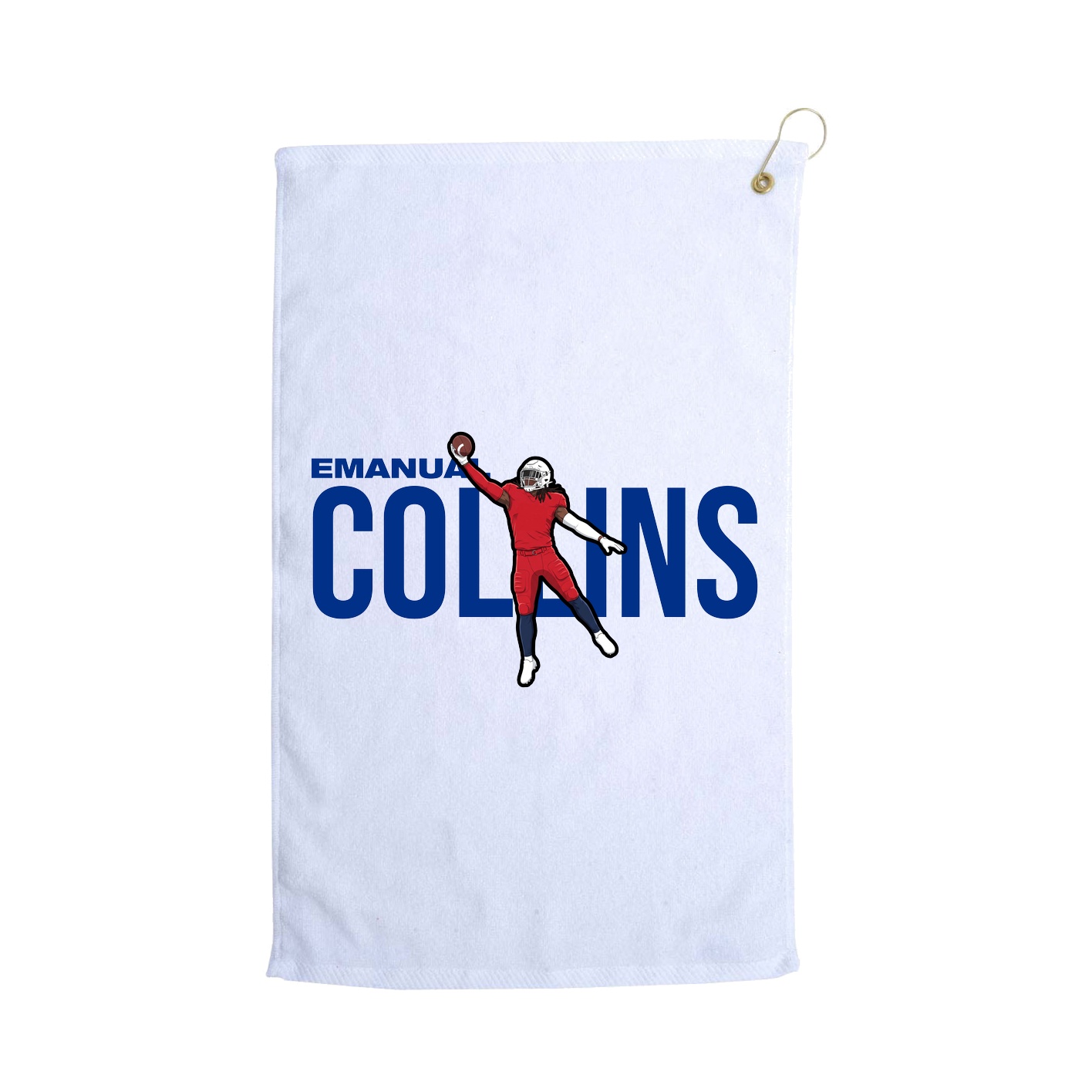 Golf Towel — Player Name in White