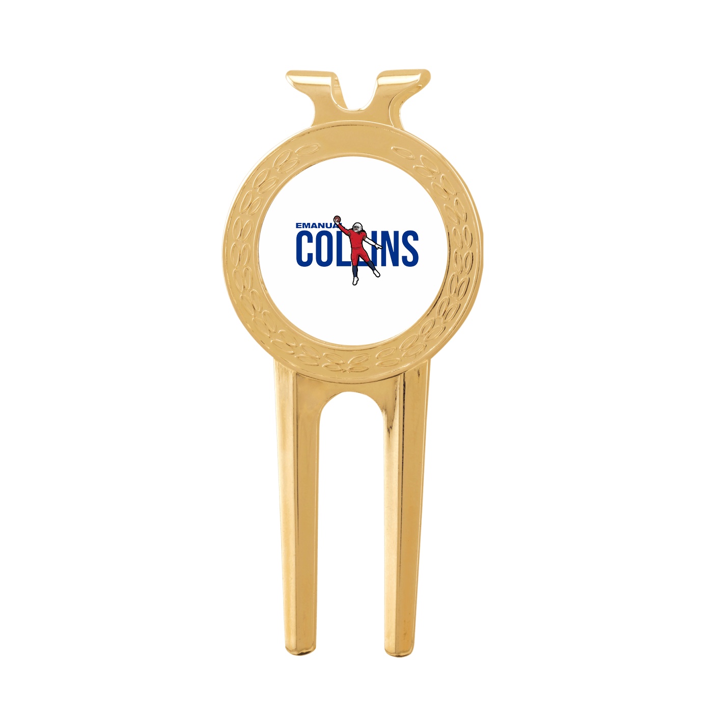 Divot Tool with Ball Marker — Player Name in Classic