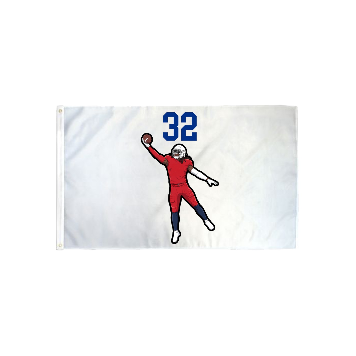 3x5 Flag — Number Top in Classic