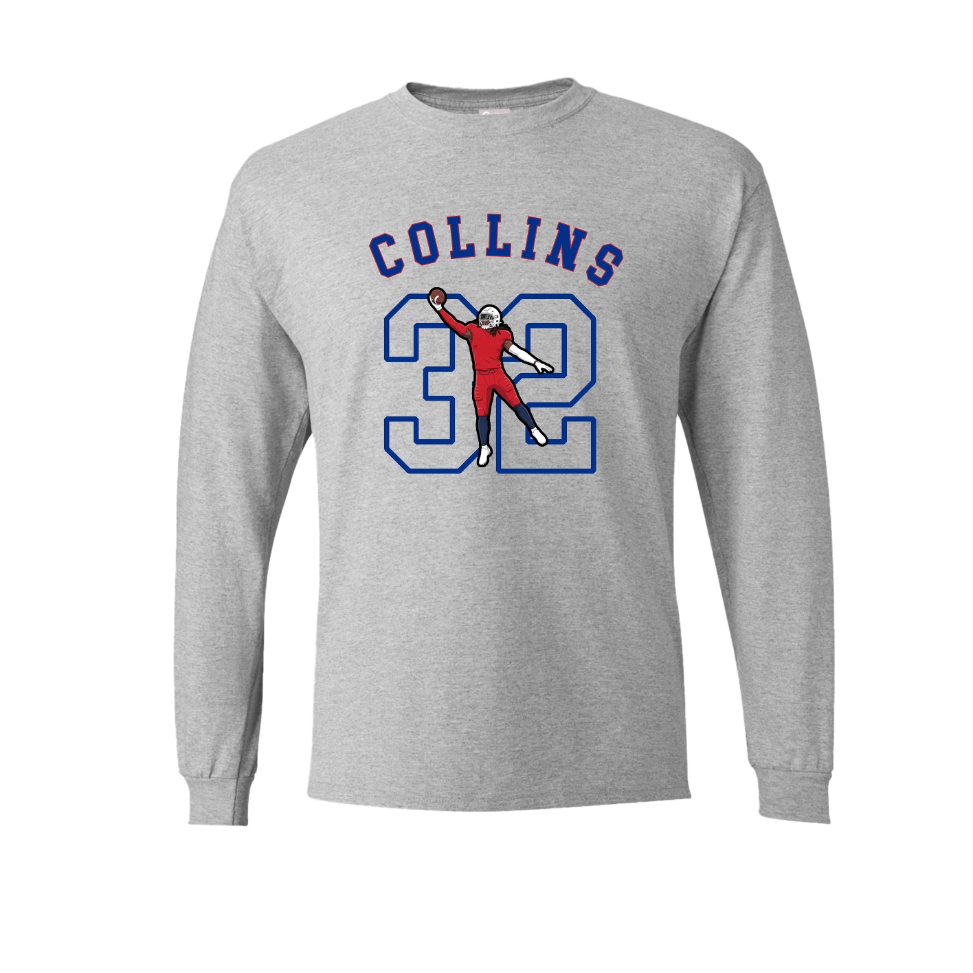 Long Sleeve Tee — Shirsey Arch in Grey