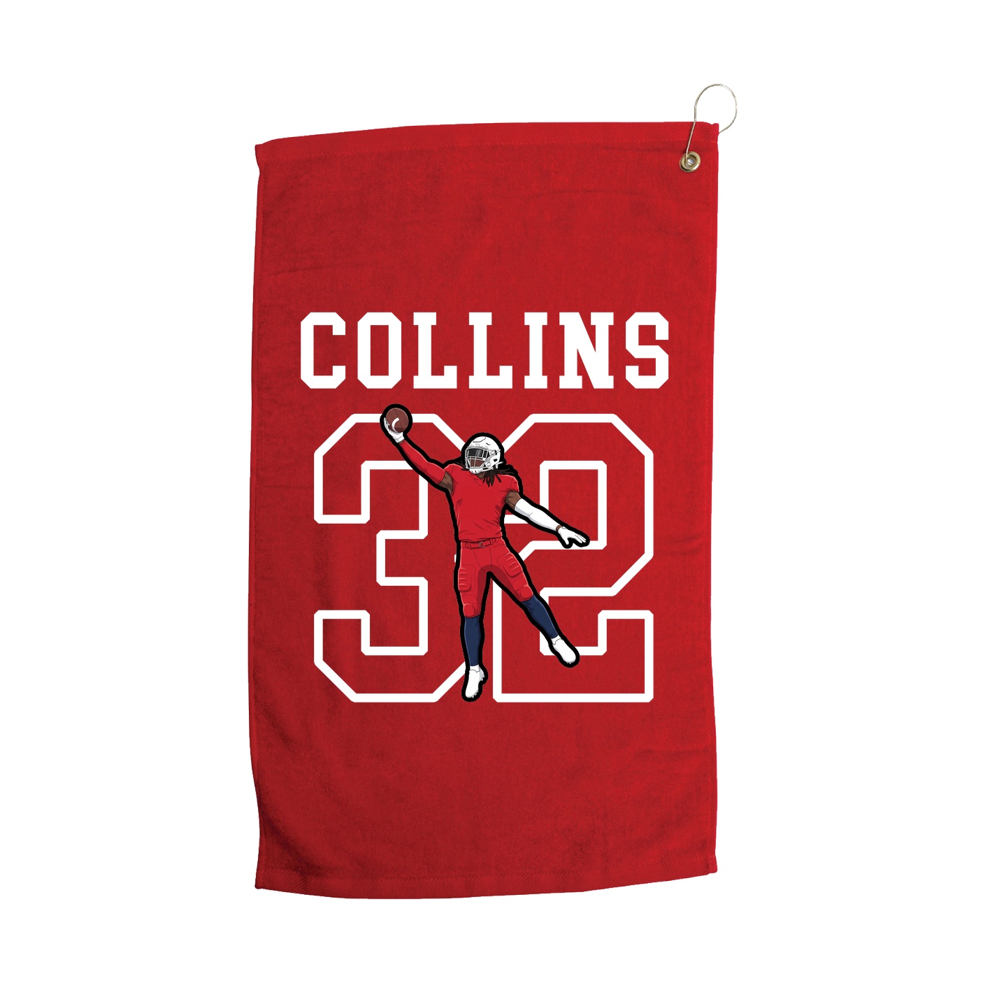 Golf Towel — Shirsey in Red