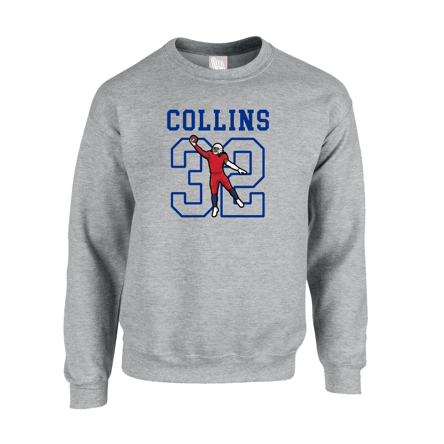 Fleece Crew — Shirsey in Grey