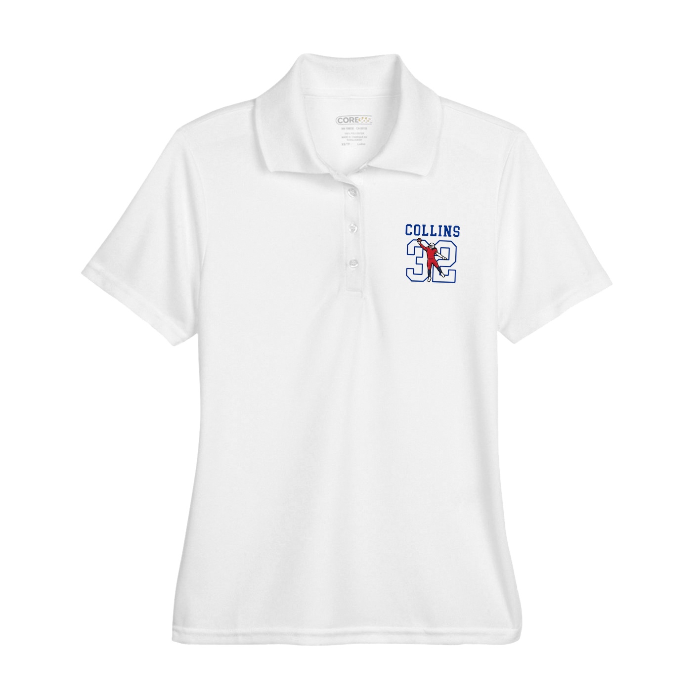 Womens Performance Polo — Shirsey in White